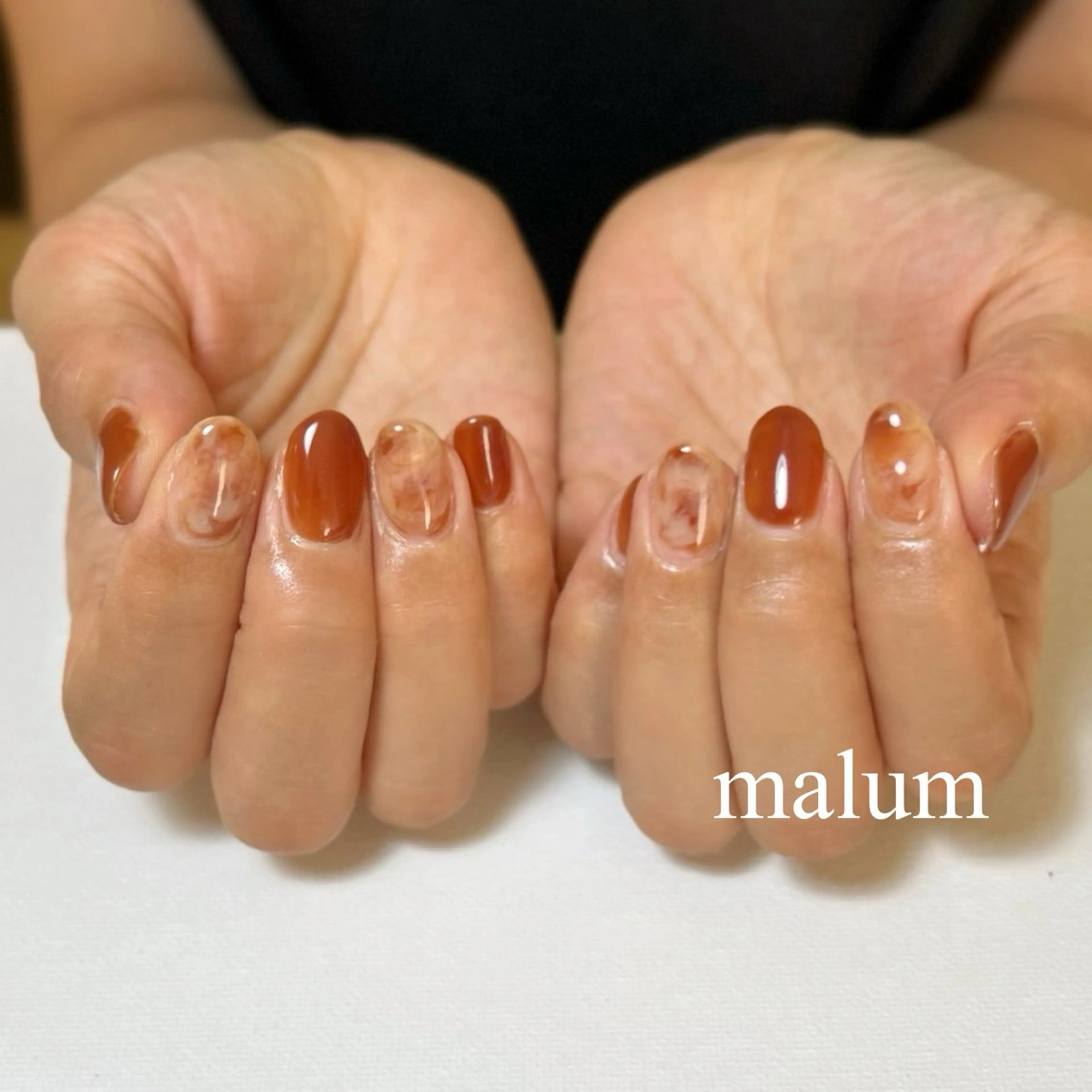 ネイル ハンドネイル malum nailのネイルデザイン