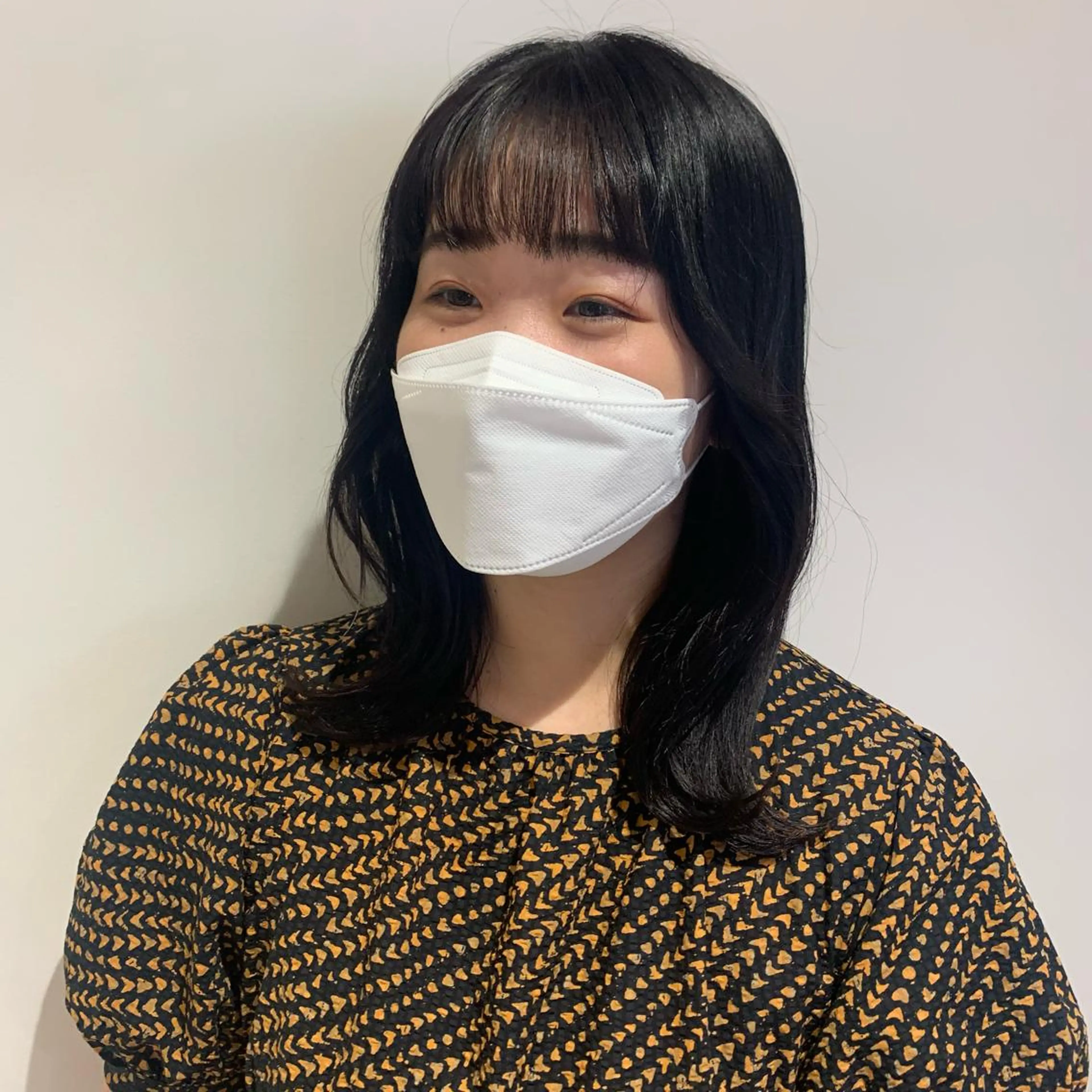 ミディアム くびれヘア 韓国風ヘア カット 🍏脊古夏月🍏 /韓国ヘア＆アイ🍏の眉毛・アイブロウイメージ