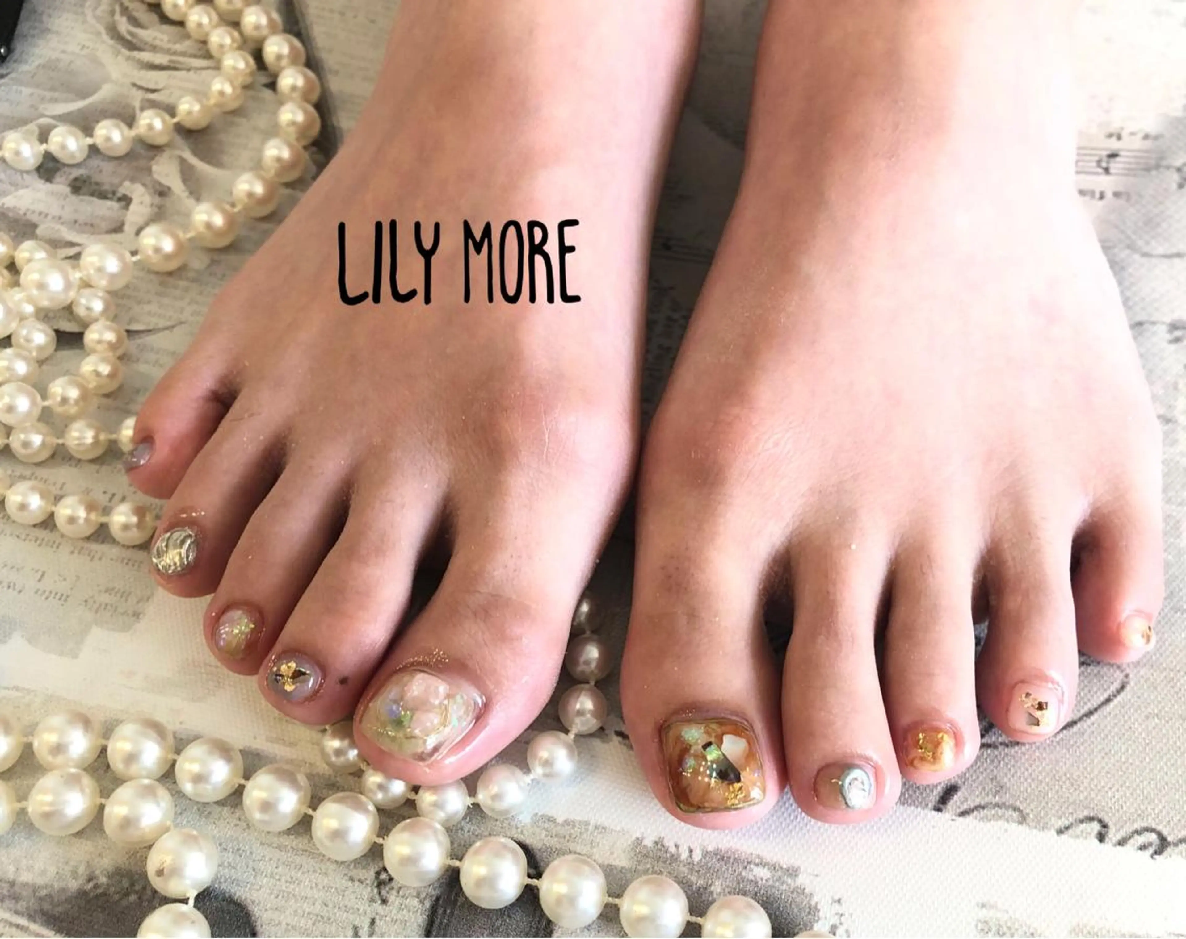 ネイル ニュアンスネイル Lily closetのネイルデザイン