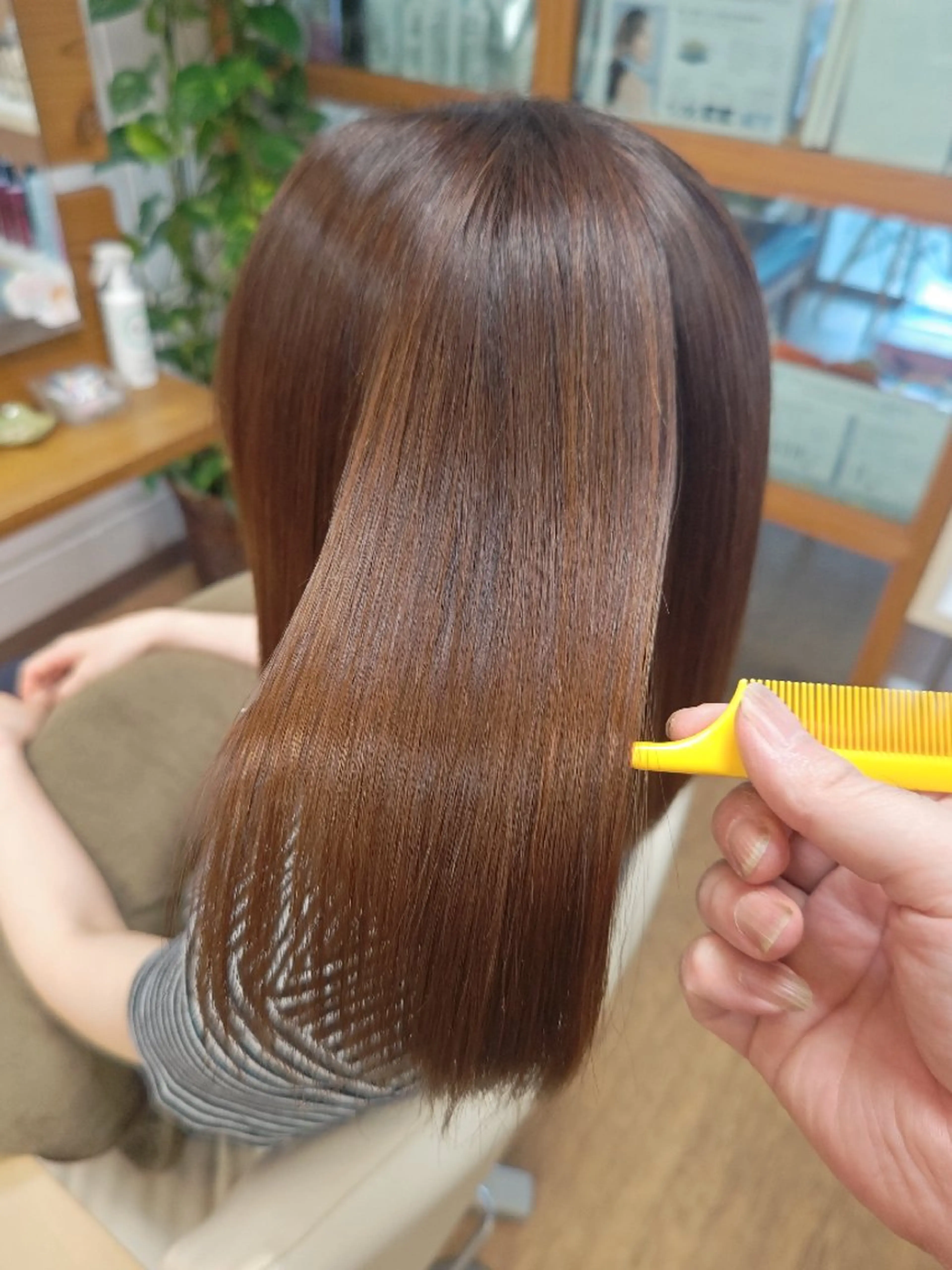 ミディアム 石原 生太  のヘアスタイル