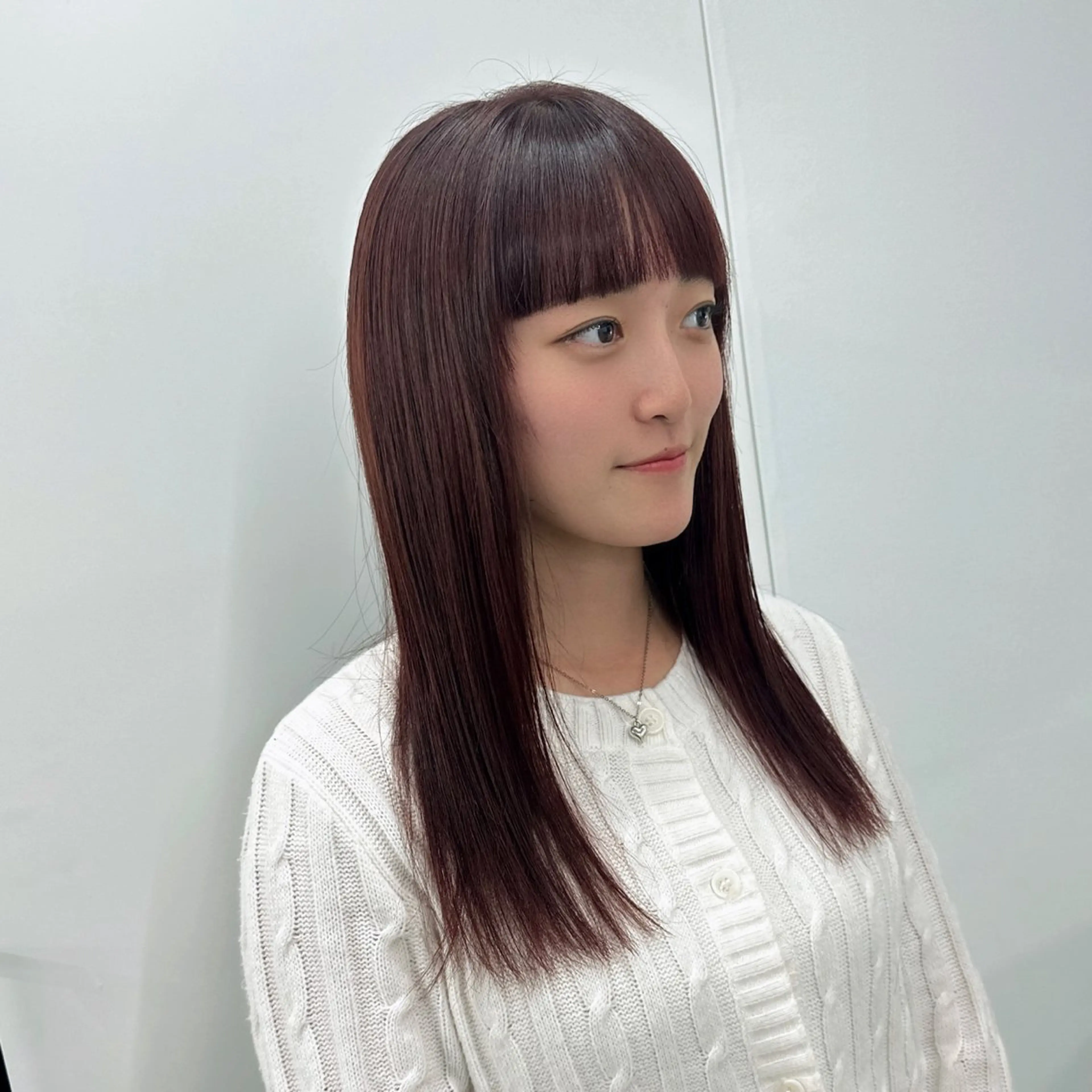 セミロング カラー カット ヘアカラー トリートメント ブリーチなし/レイヤ ー特化🌈Tommyのヘアスタイル