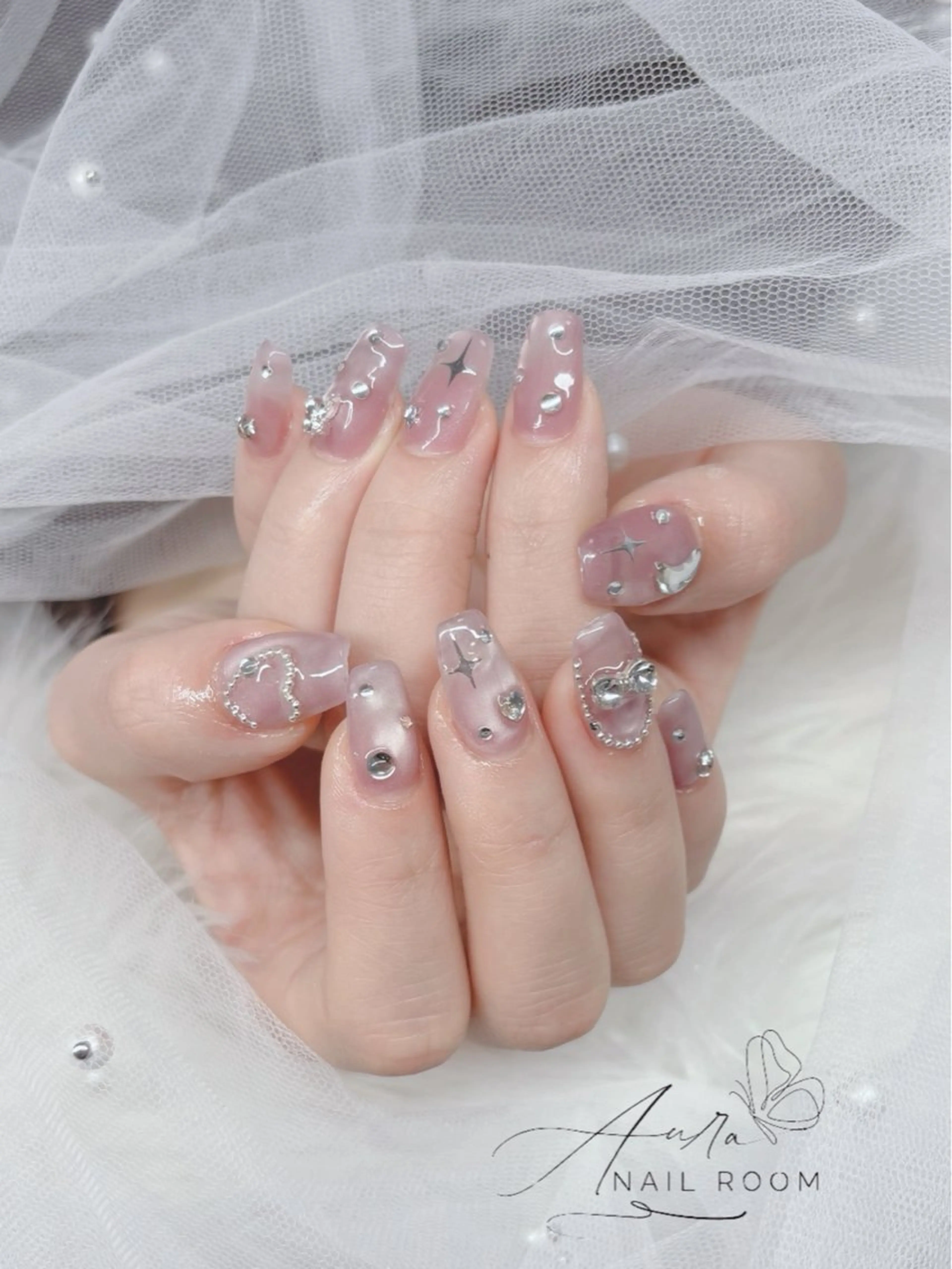ネイル バレンタイン Aura nail room所属・Aura Nail Roomのネイルデザイン