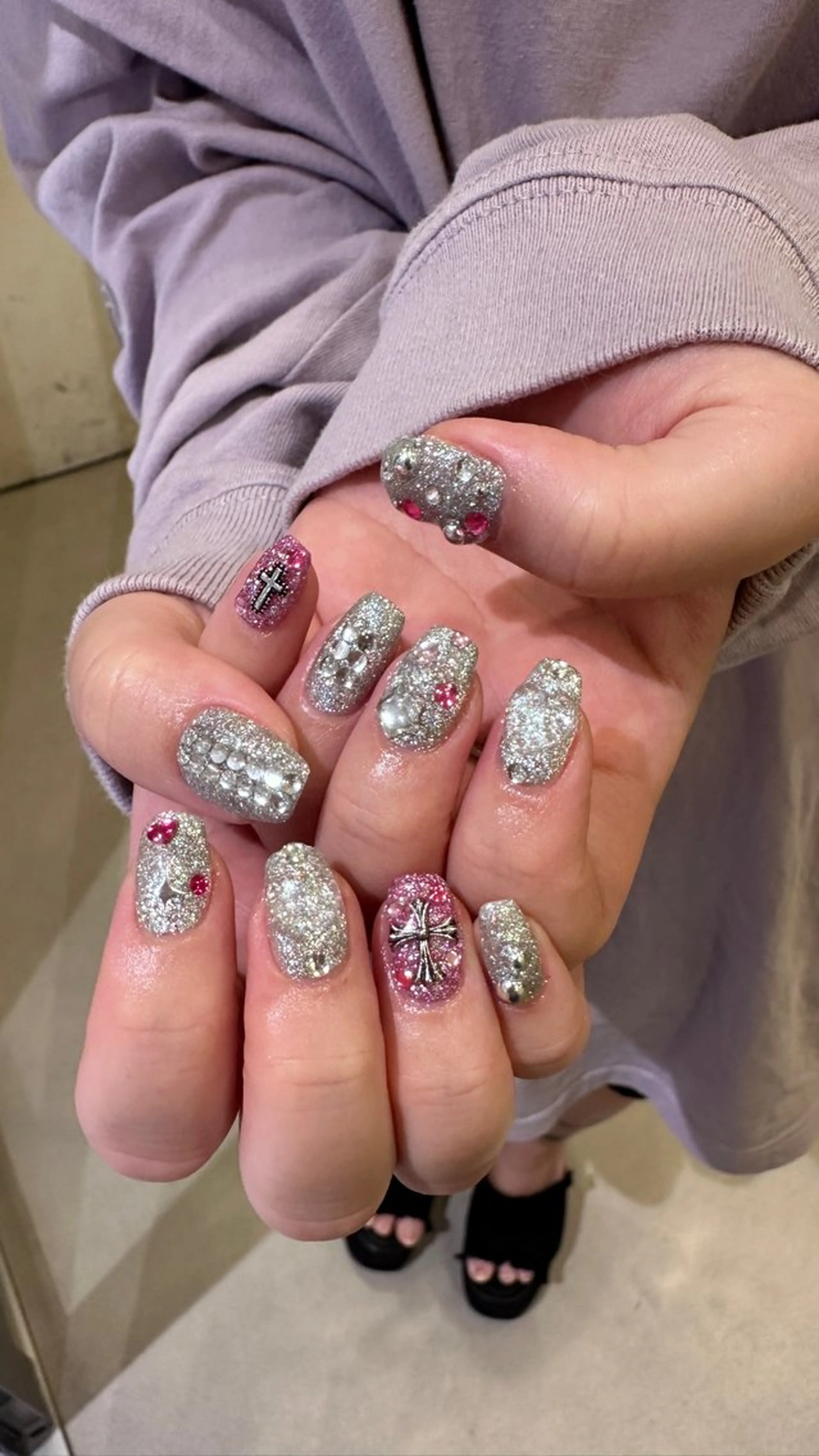 ネイル ハンドネイル 👽個性派ネイル🎀 komachiのヘアスタイル