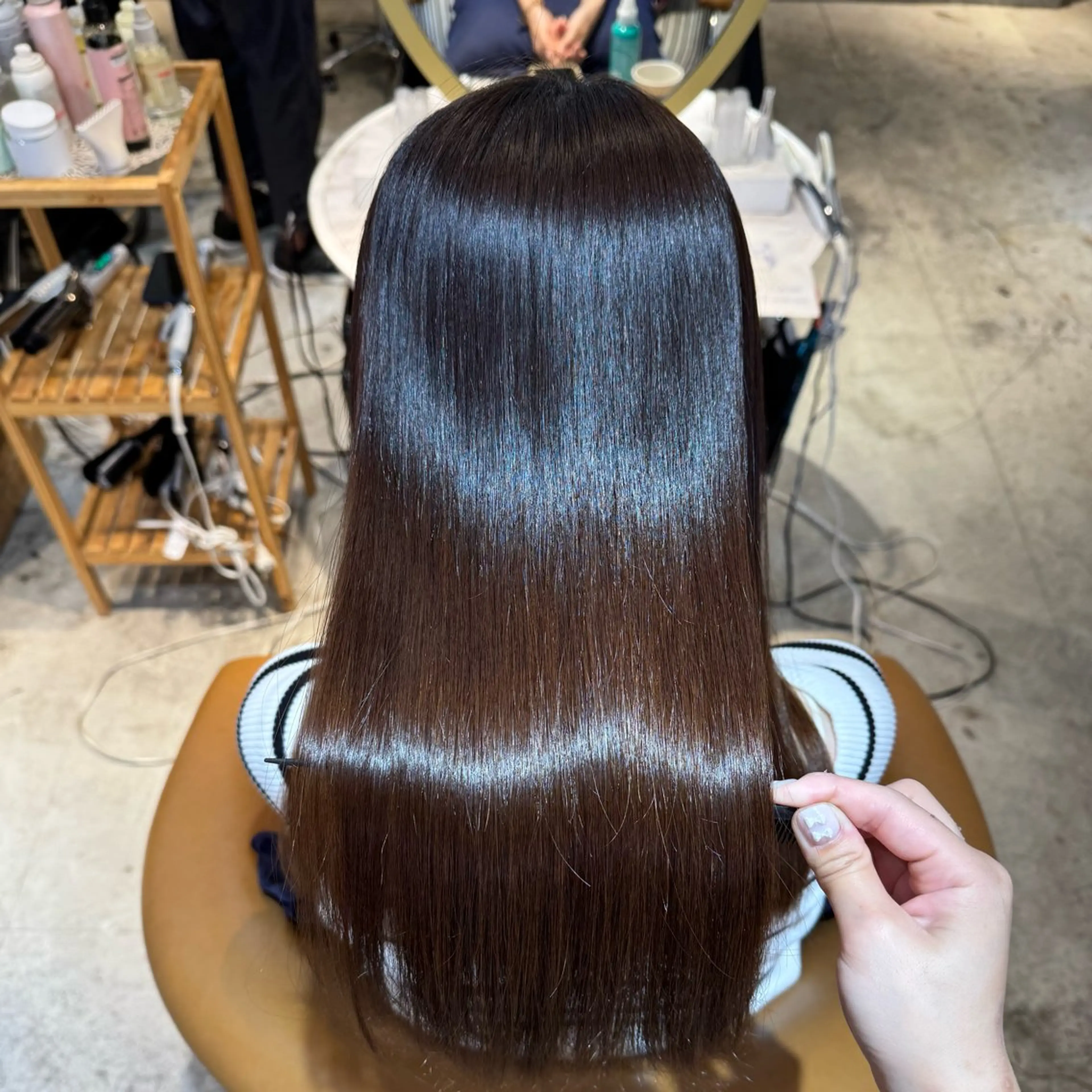 ロング 髪質改善 縮毛矯正 髪質改善/ボブ /韓国/erikoのヘアスタイル