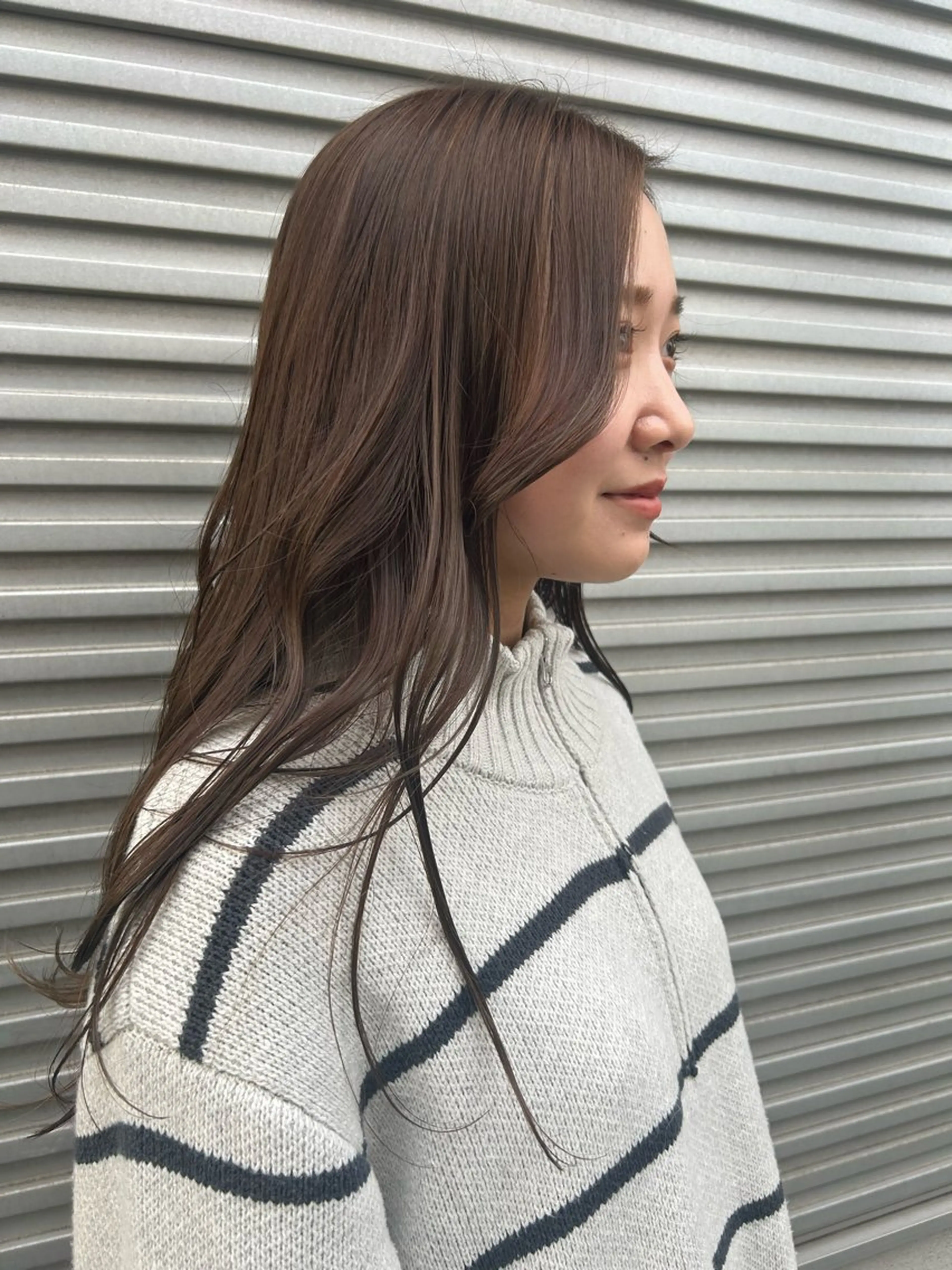 ロング カラー カット ヘアカラー トリートメント 💙ルル💙 ハイトーン/レイヤーのヘアスタイル