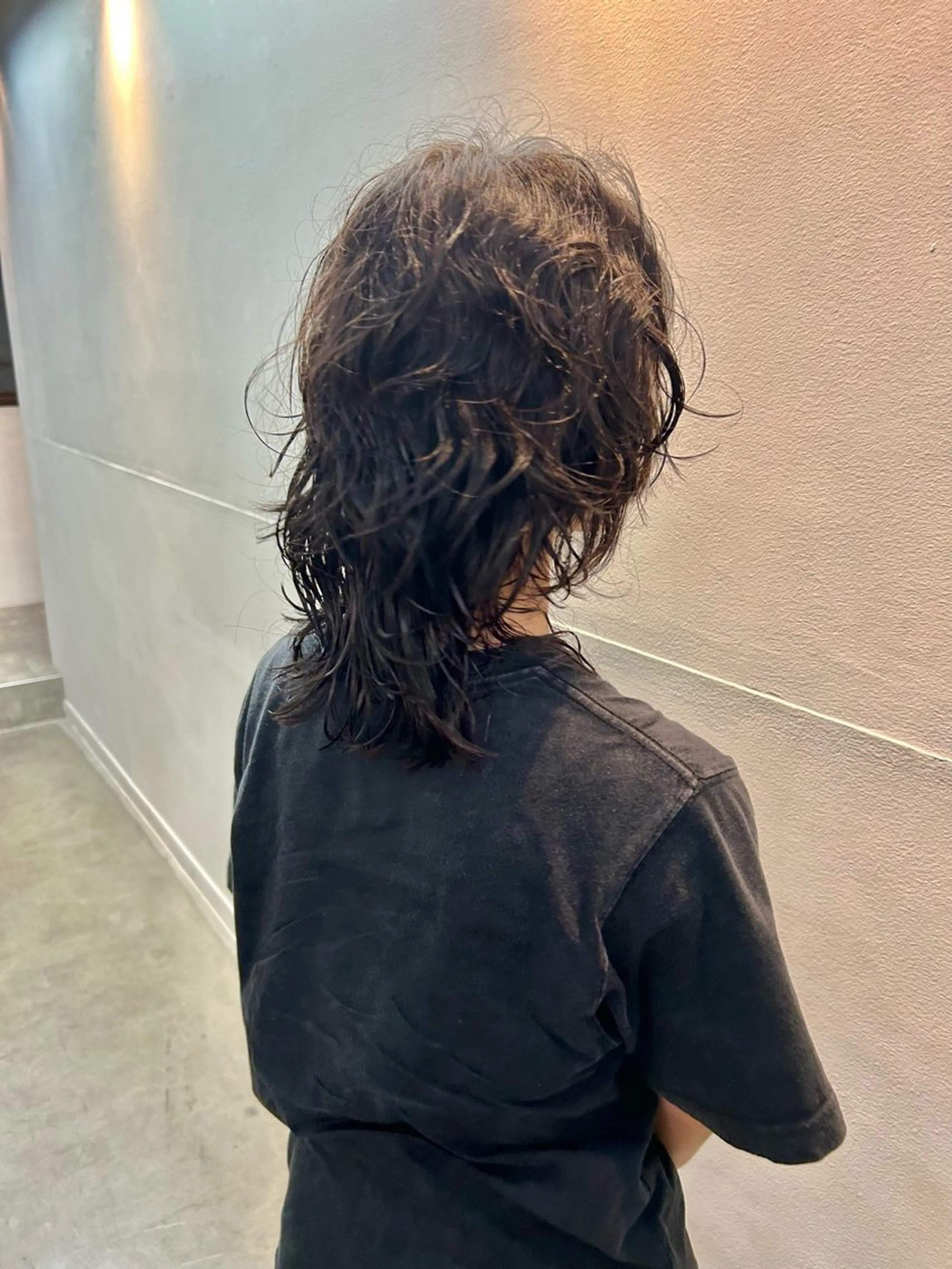 カット+パーマ＋活性ケラチン9ステップトリートメントの写真