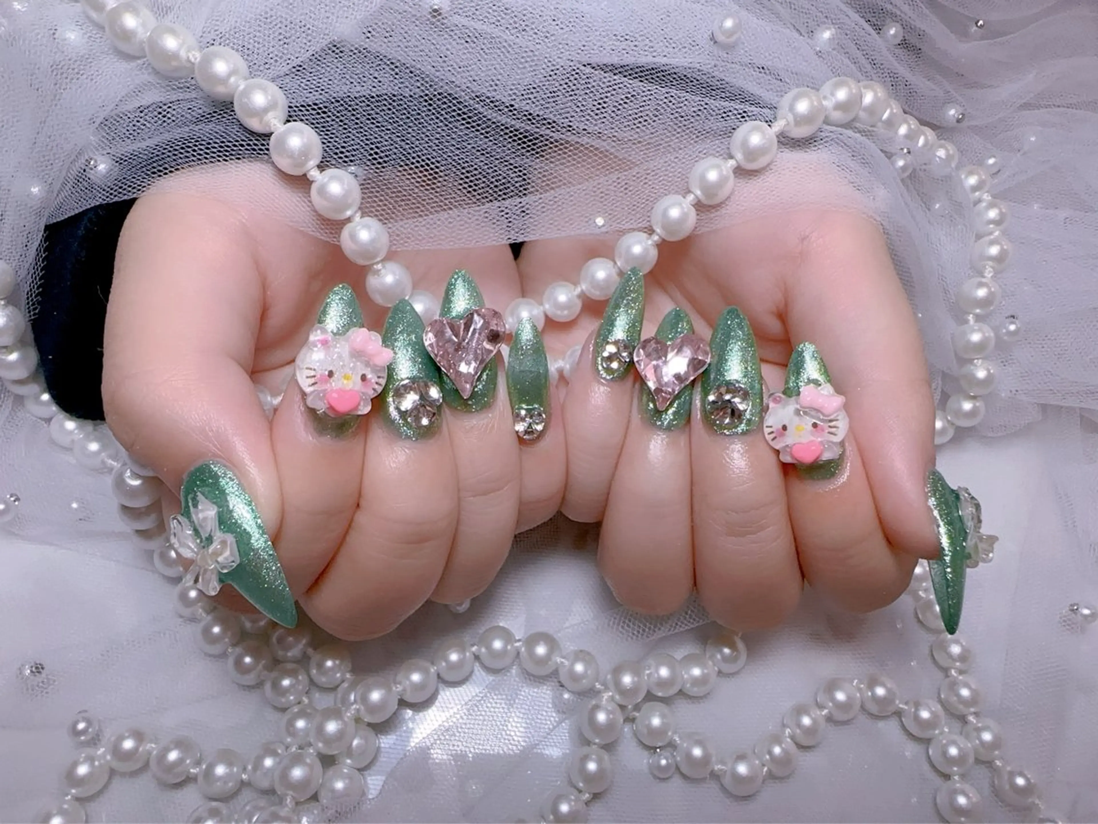 ネイル 長さ出し ワンカラーネイル ネイルチップ ハンドネイル You&Me Miyuのネイルデザイン