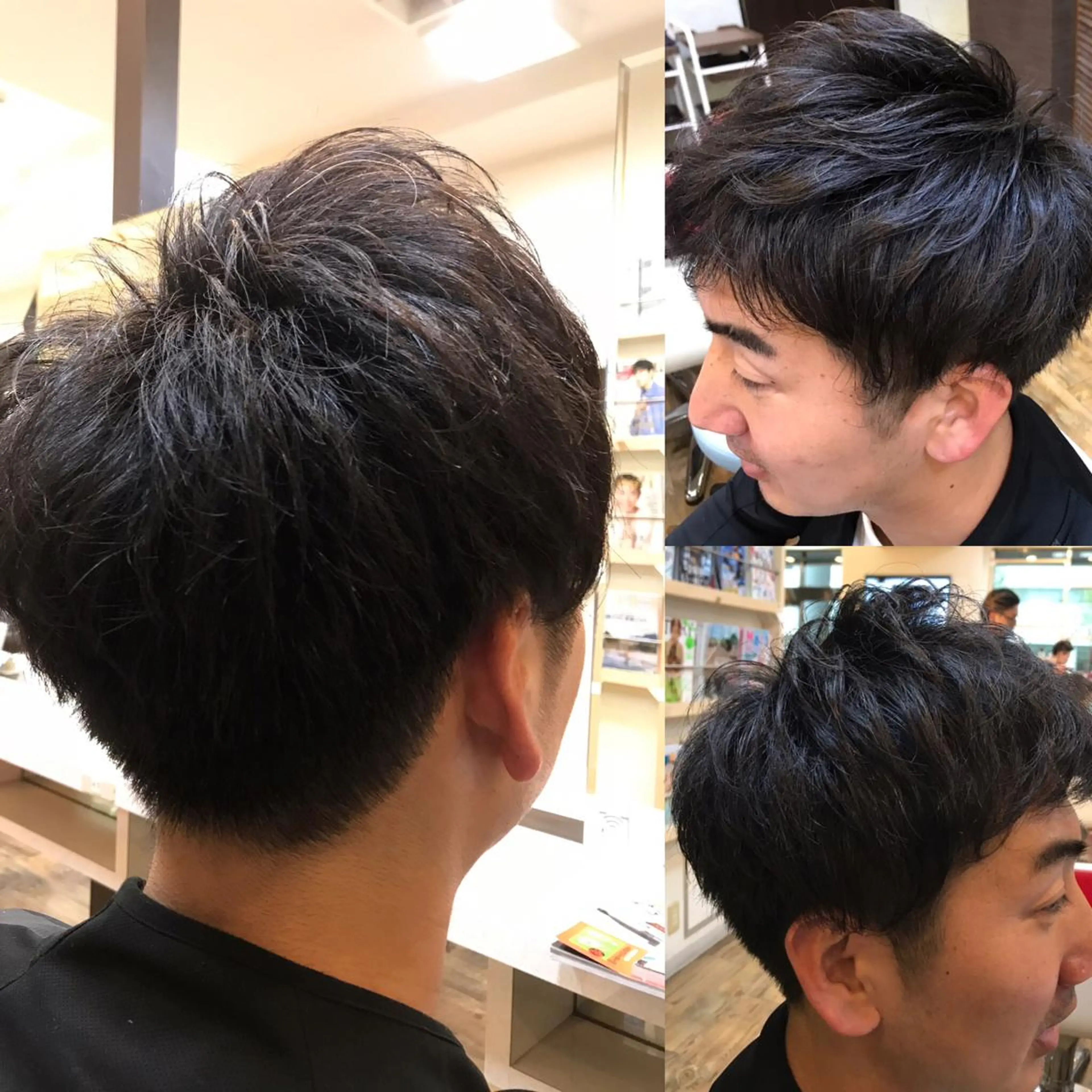 ショート メンズ メンズショート ショートヘア カット 赤羽、髪質改善サロン 吉野リョウスケのヘアスタイル