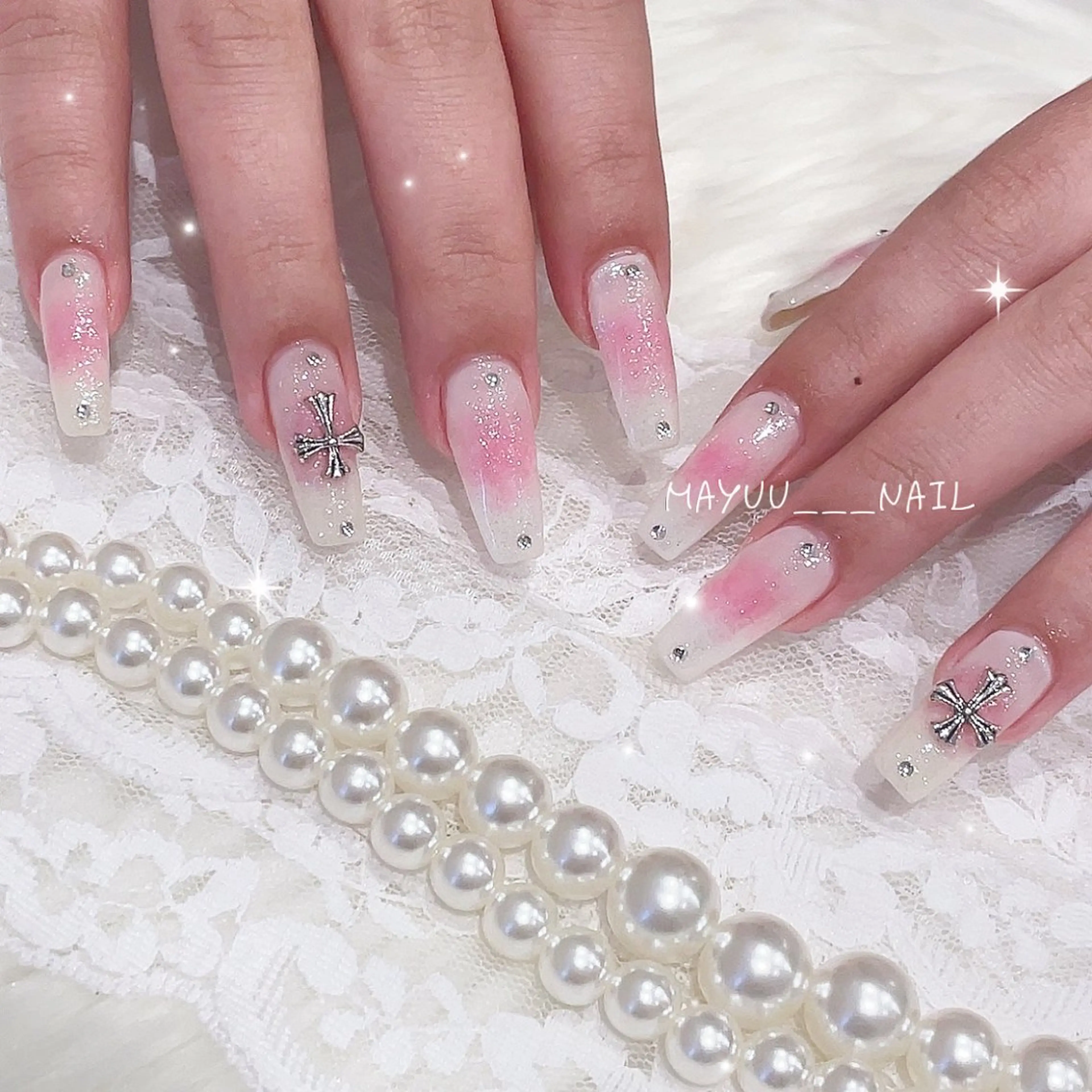 ネイル 🎀 Mayu 🎀痛ネイルのネイルデザイン