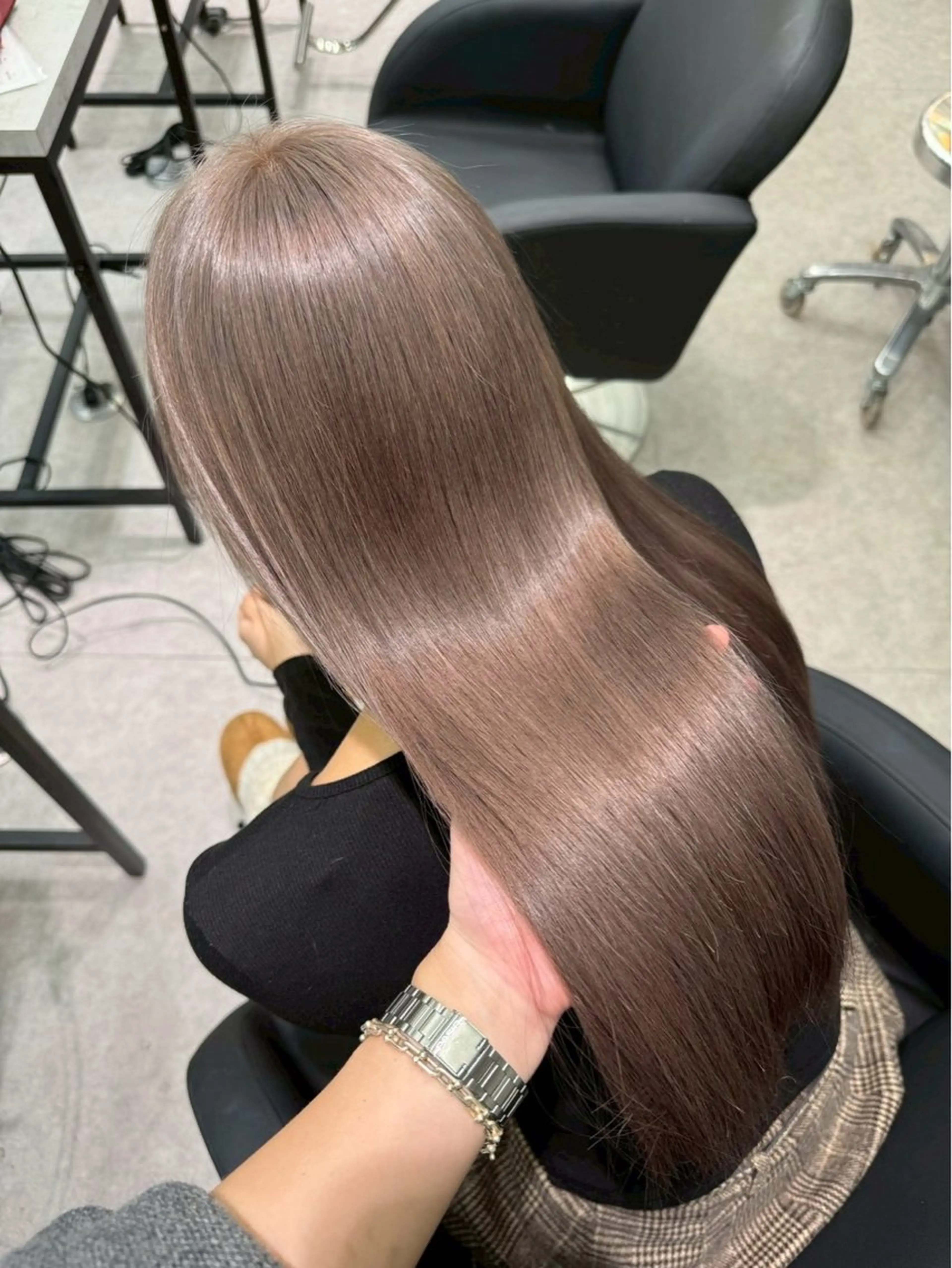 カラー ヘアカラー ミルクティー/渋谷 shunta🌟🌟のヘアスタイル