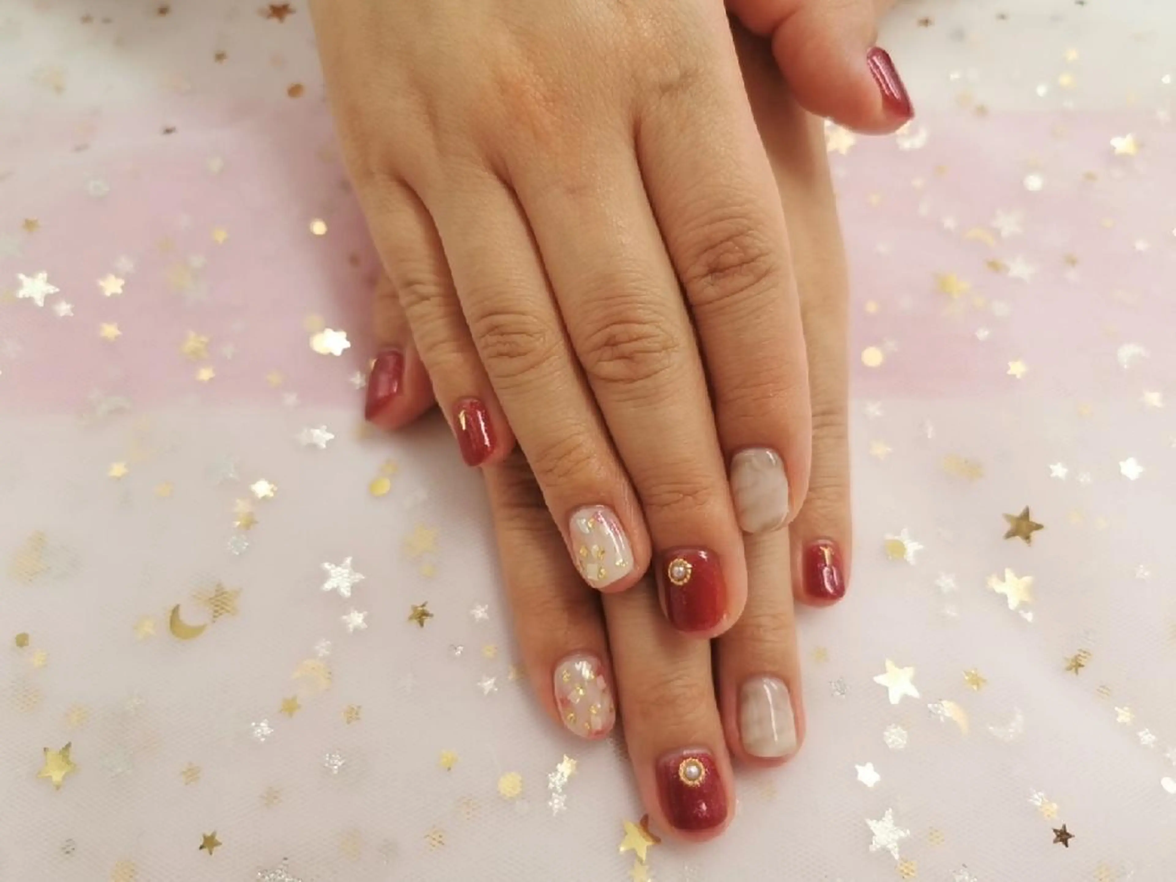 ネイル ハンドネイル 上福岡 らんらんのネイルデザイン