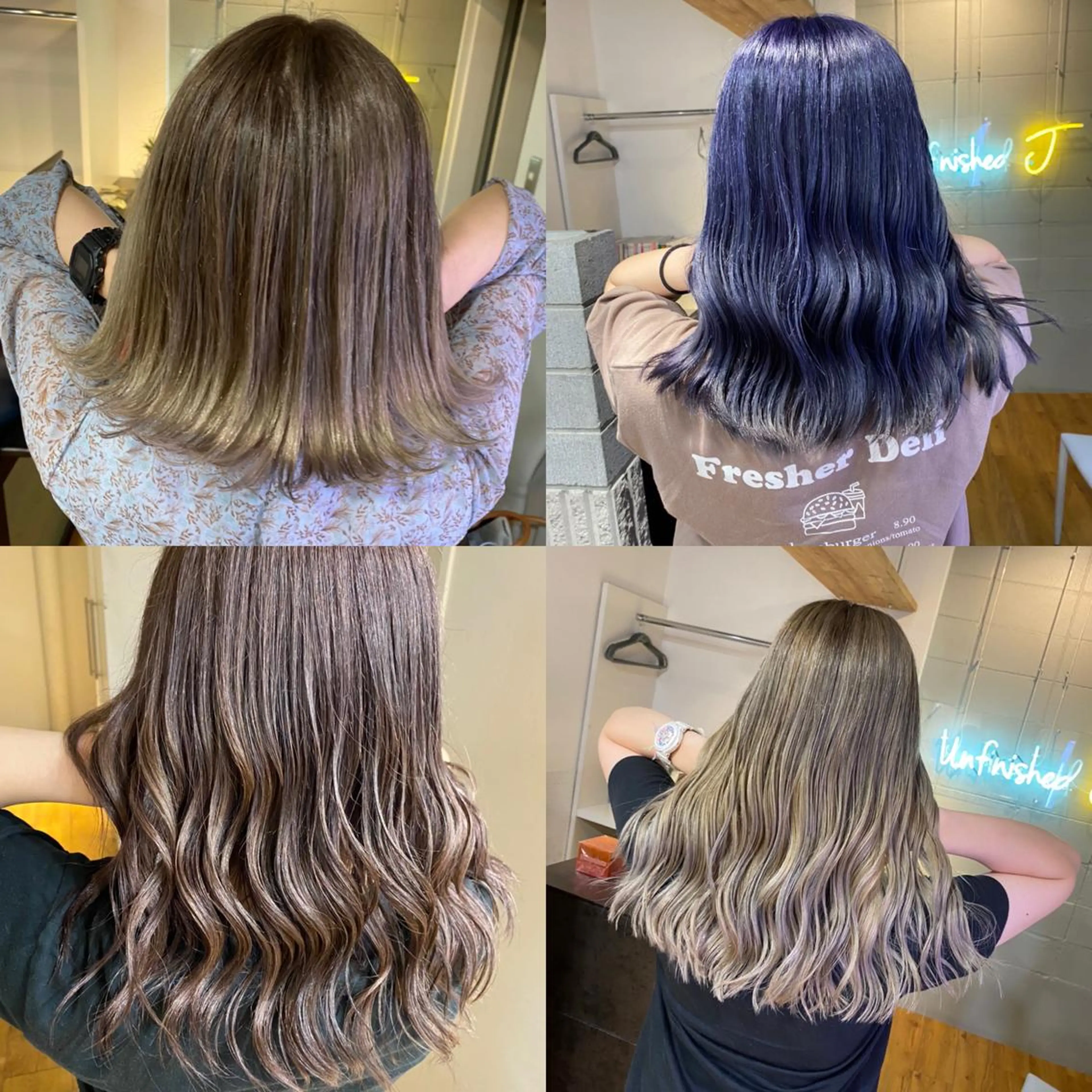 ミディアム カラー ヘアアレンジ 久米 治仁のヘアスタイル