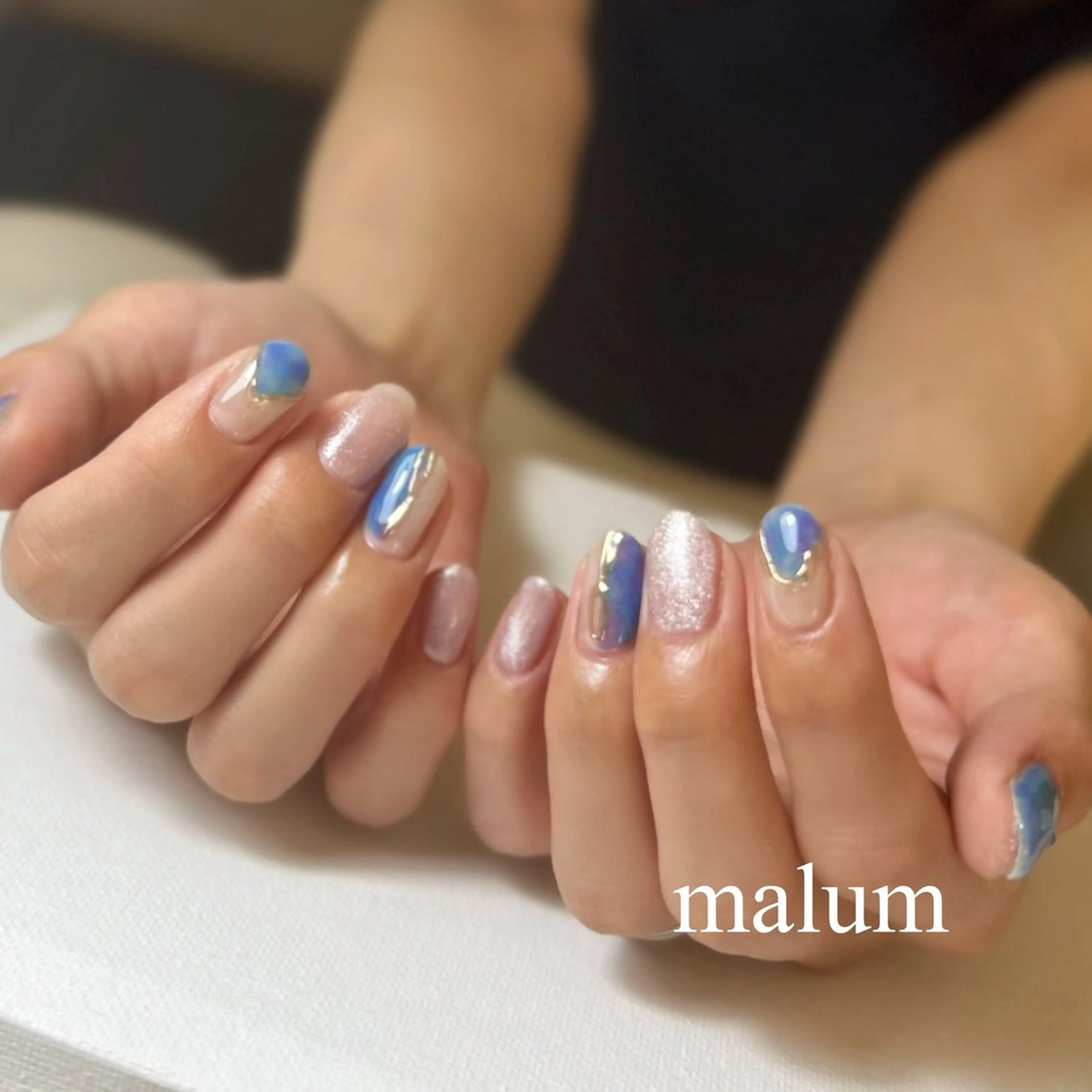 ネイル ハンドネイル malum nailのネイルデザイン