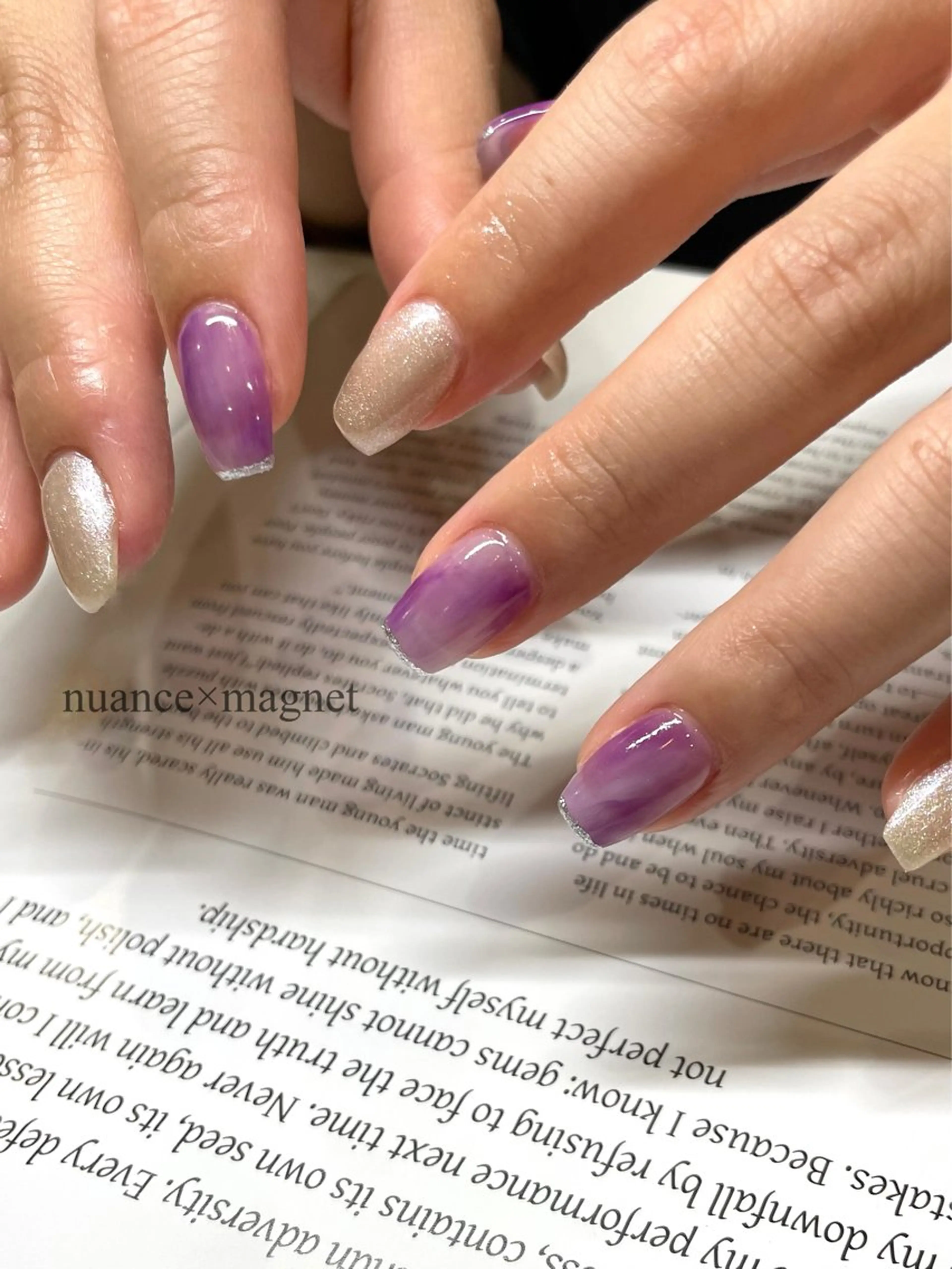 ネイル Allure 吉村瑞月のネイルデザイン