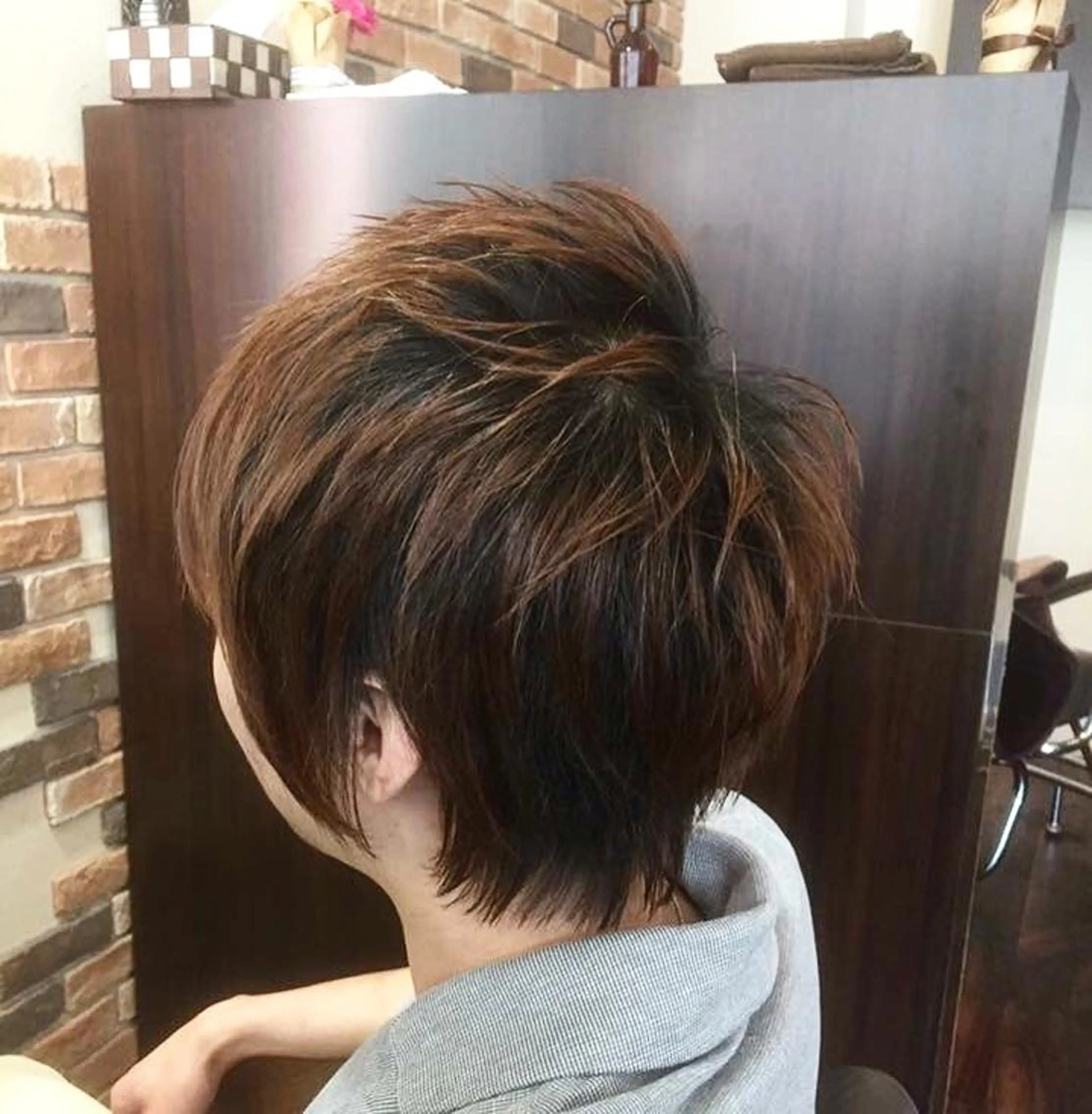 ショート メンズ Parfait 山本のヘアスタイル