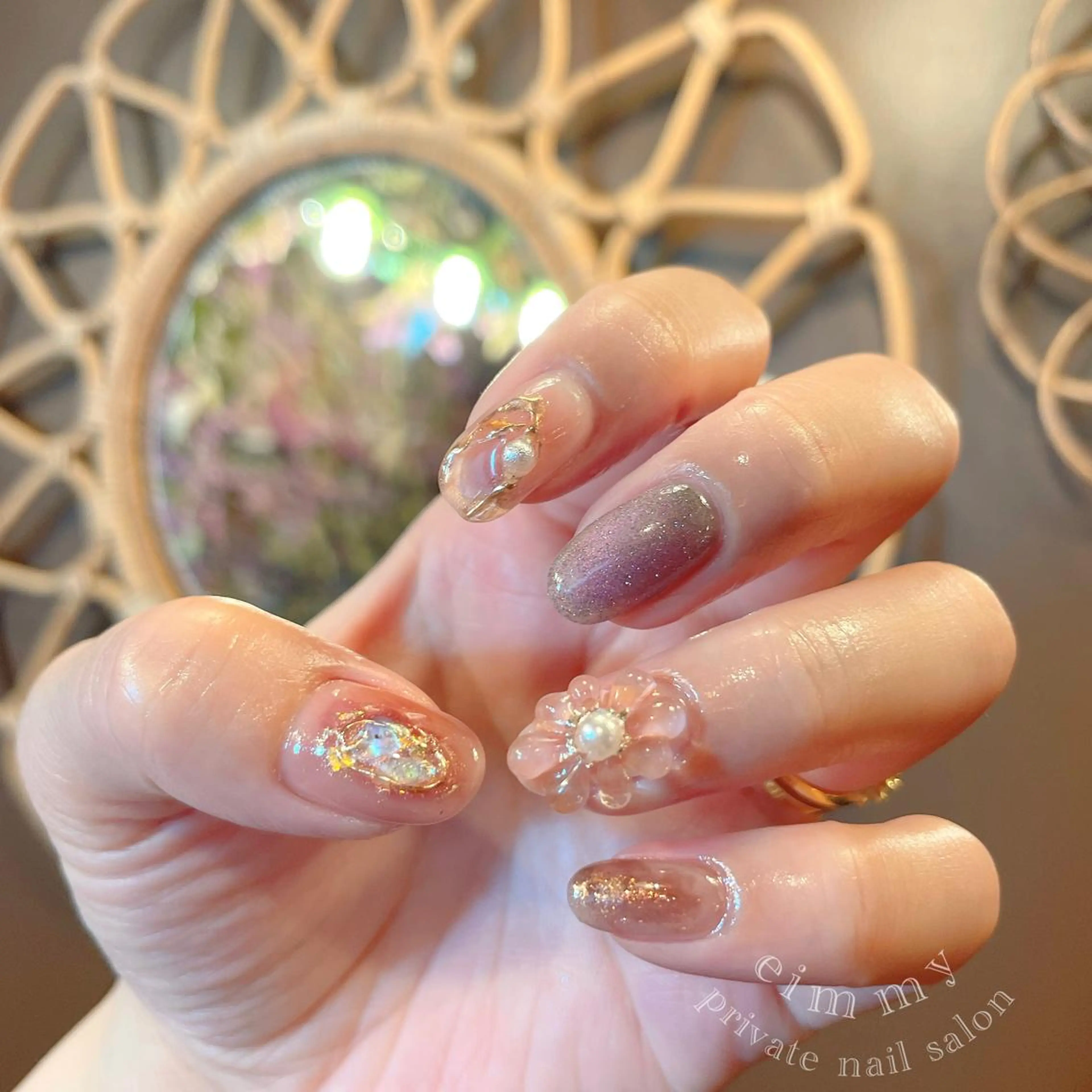 ミディアム eimmy【所沢】 mayuのネイルデザイン