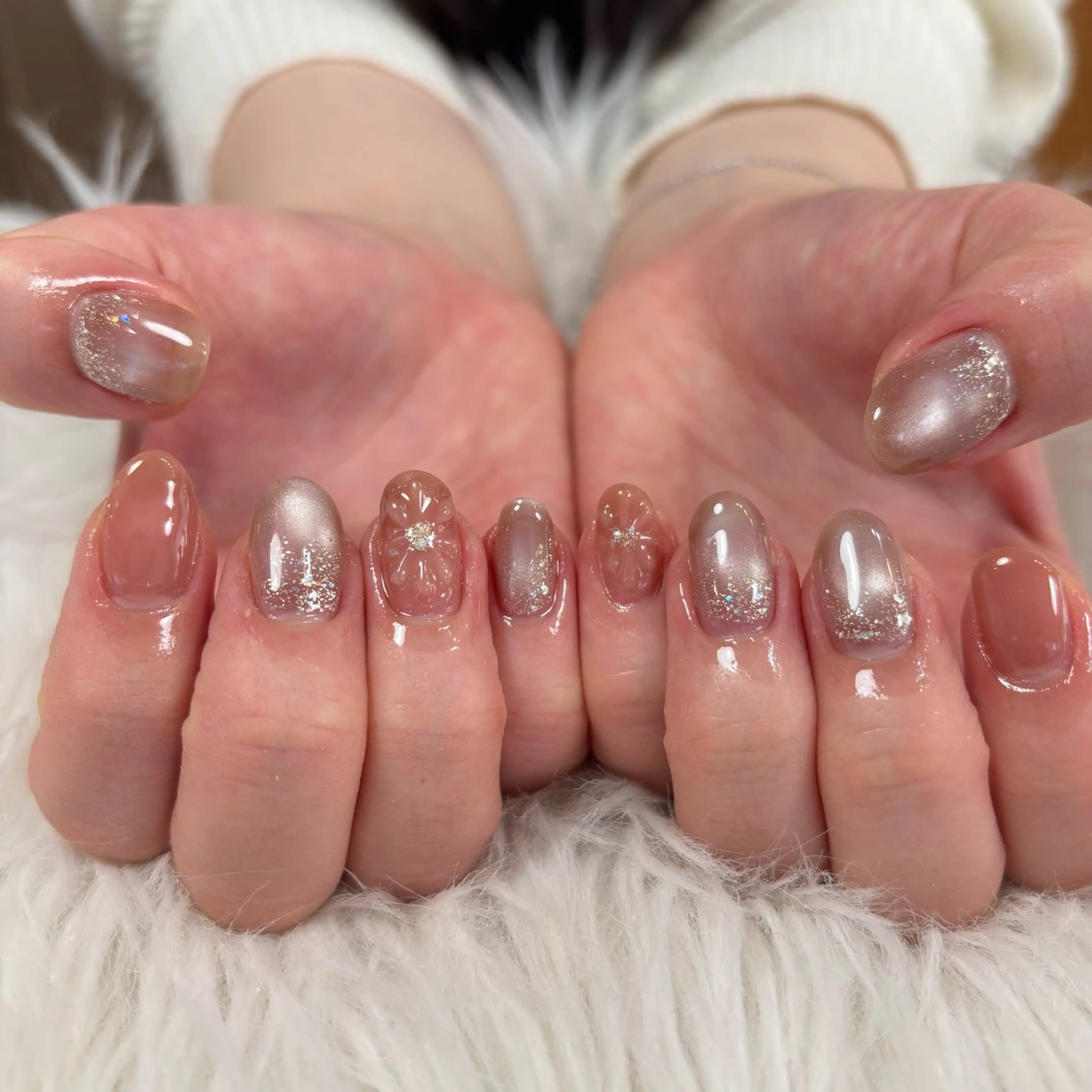 ネイル ハンドネイル 🦋Hina🦋 1月予約受付中✨のネイルデザイン