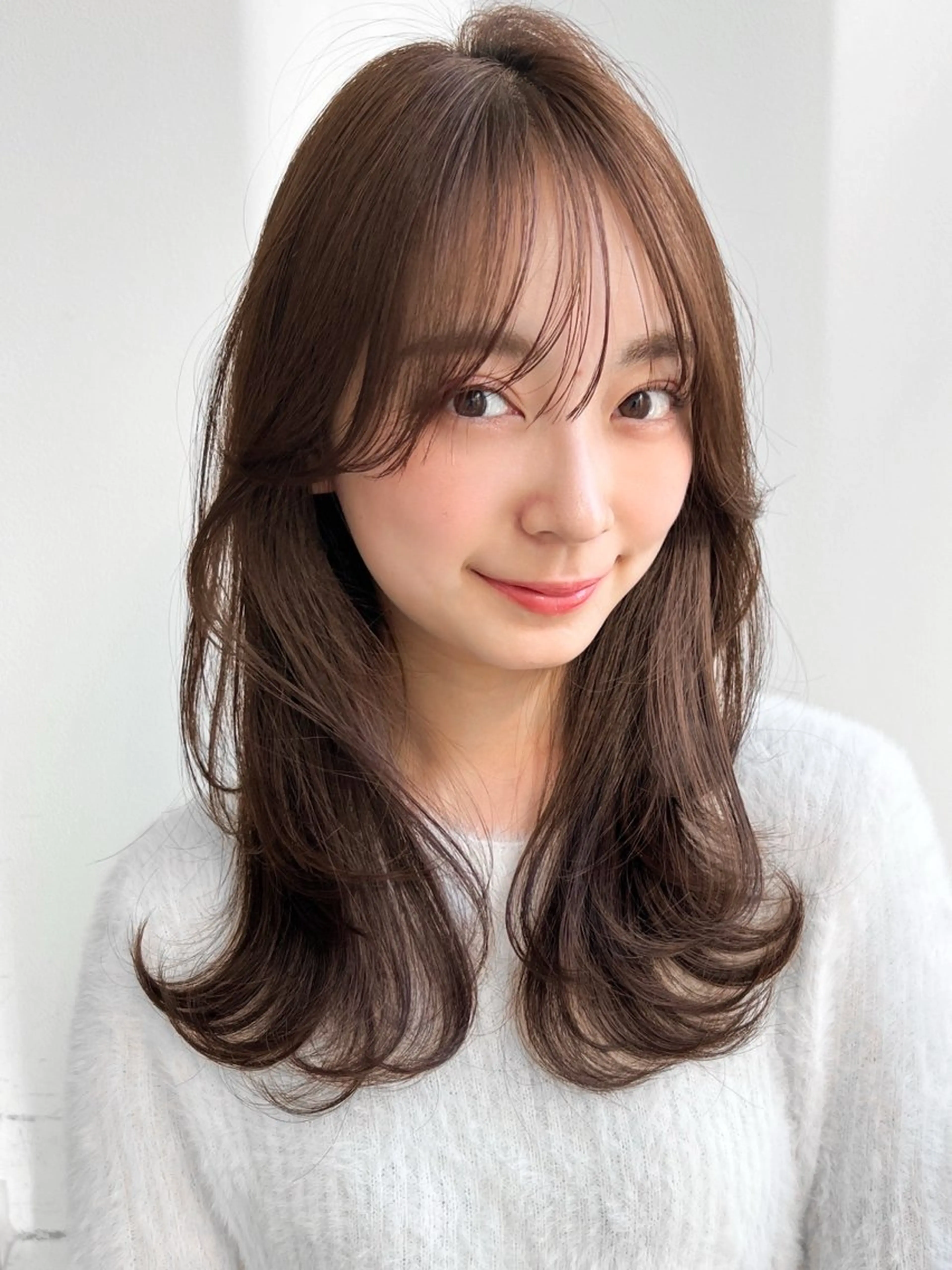 ミディアム 木村 賢人のヘアスタイル