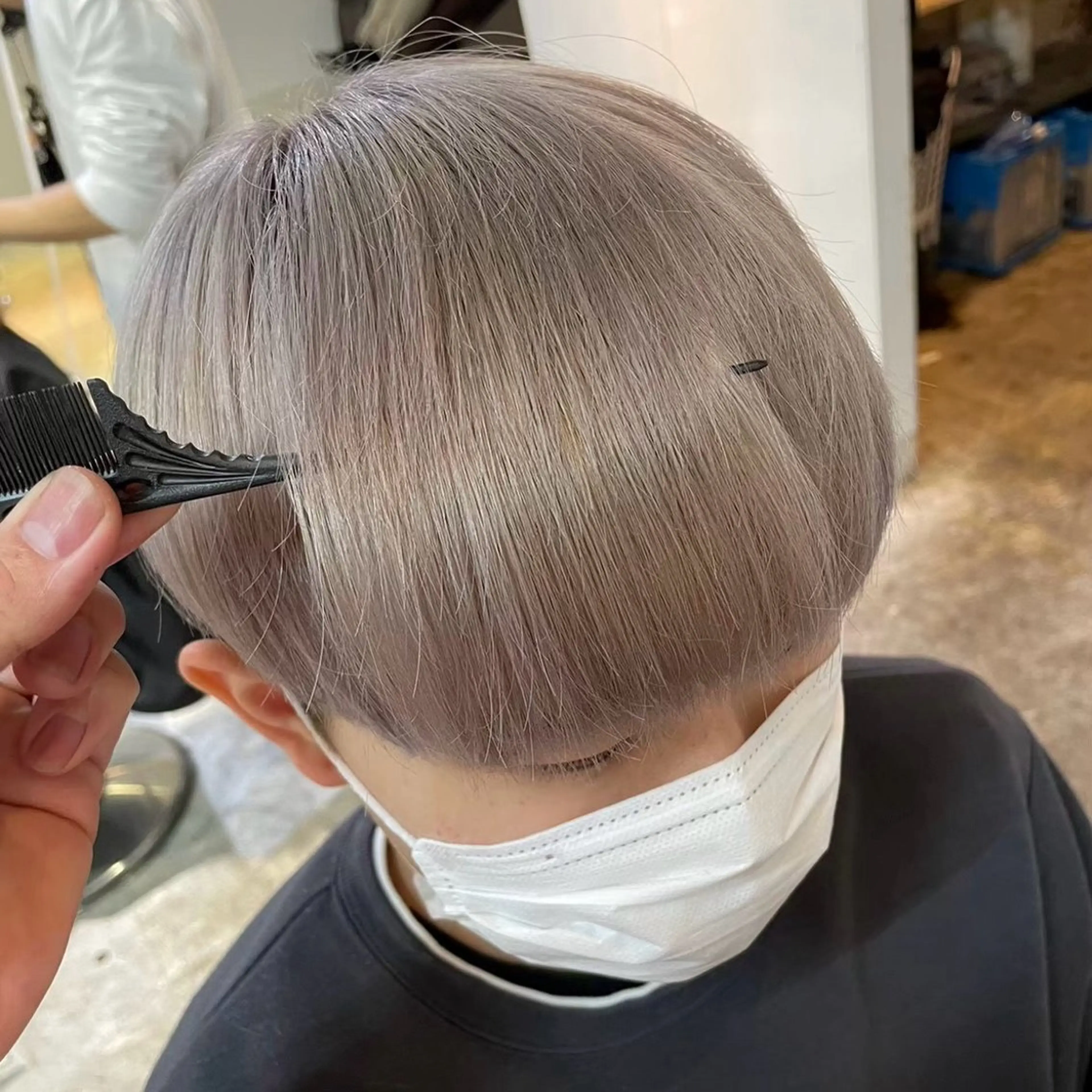 🌙メンズカット+髪質改善トリートメント🫧の写真