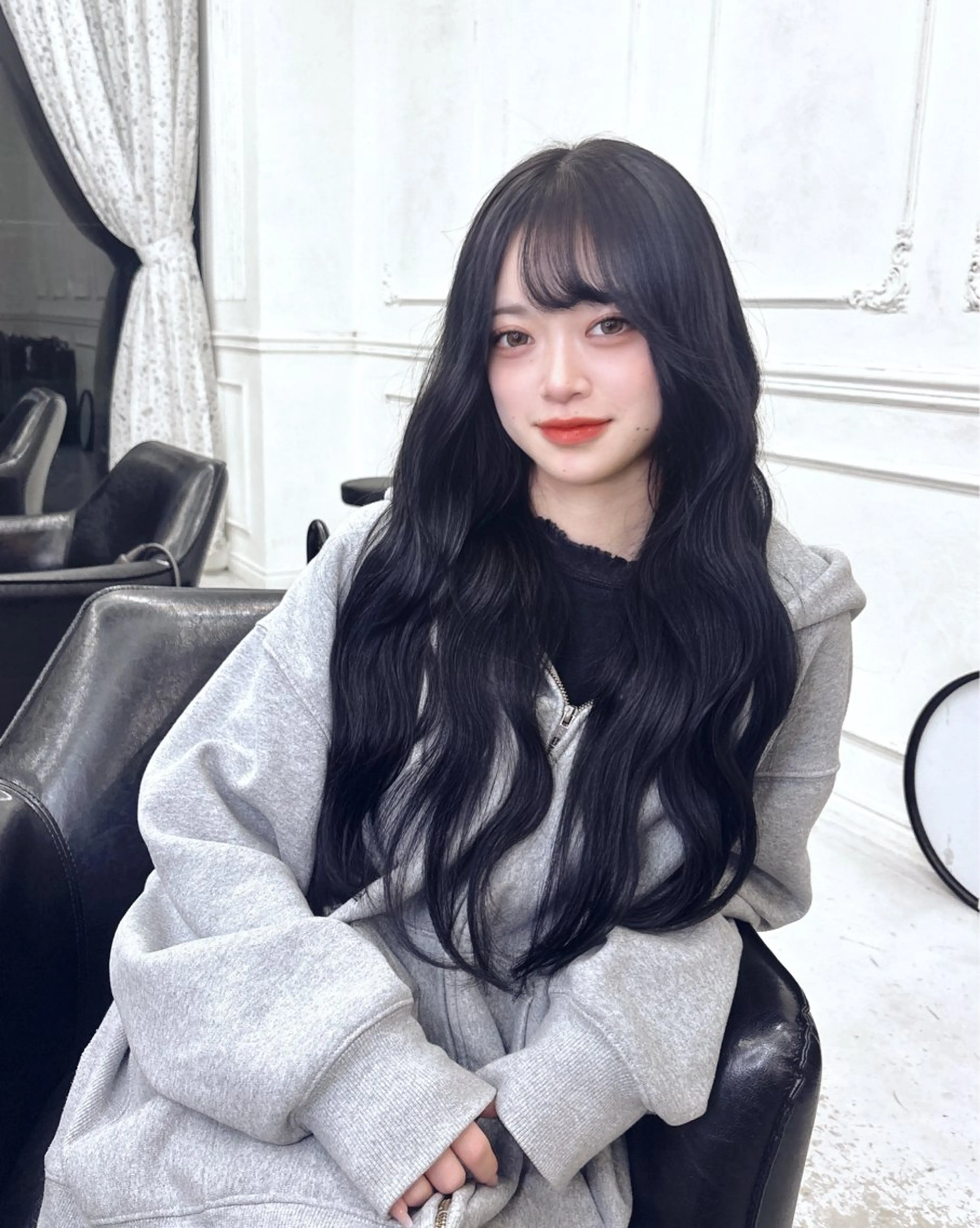 ロング ヘアカラー MaisonHALU さくらのヘアスタイル