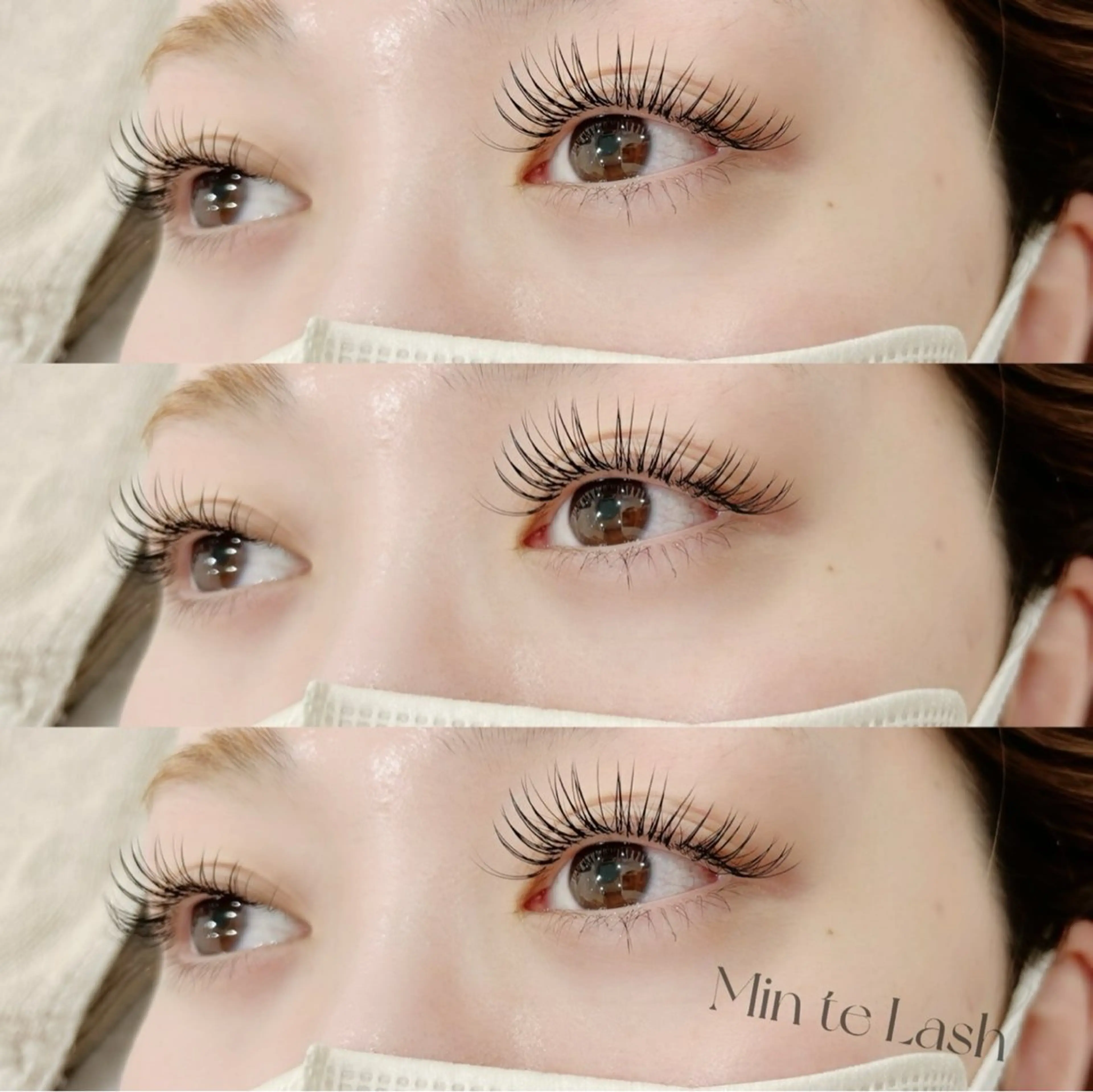 マツエク・マツパ ミントラッシュ郡山桑野所属・Min teLash eye listのマツエク・マツパデザイン