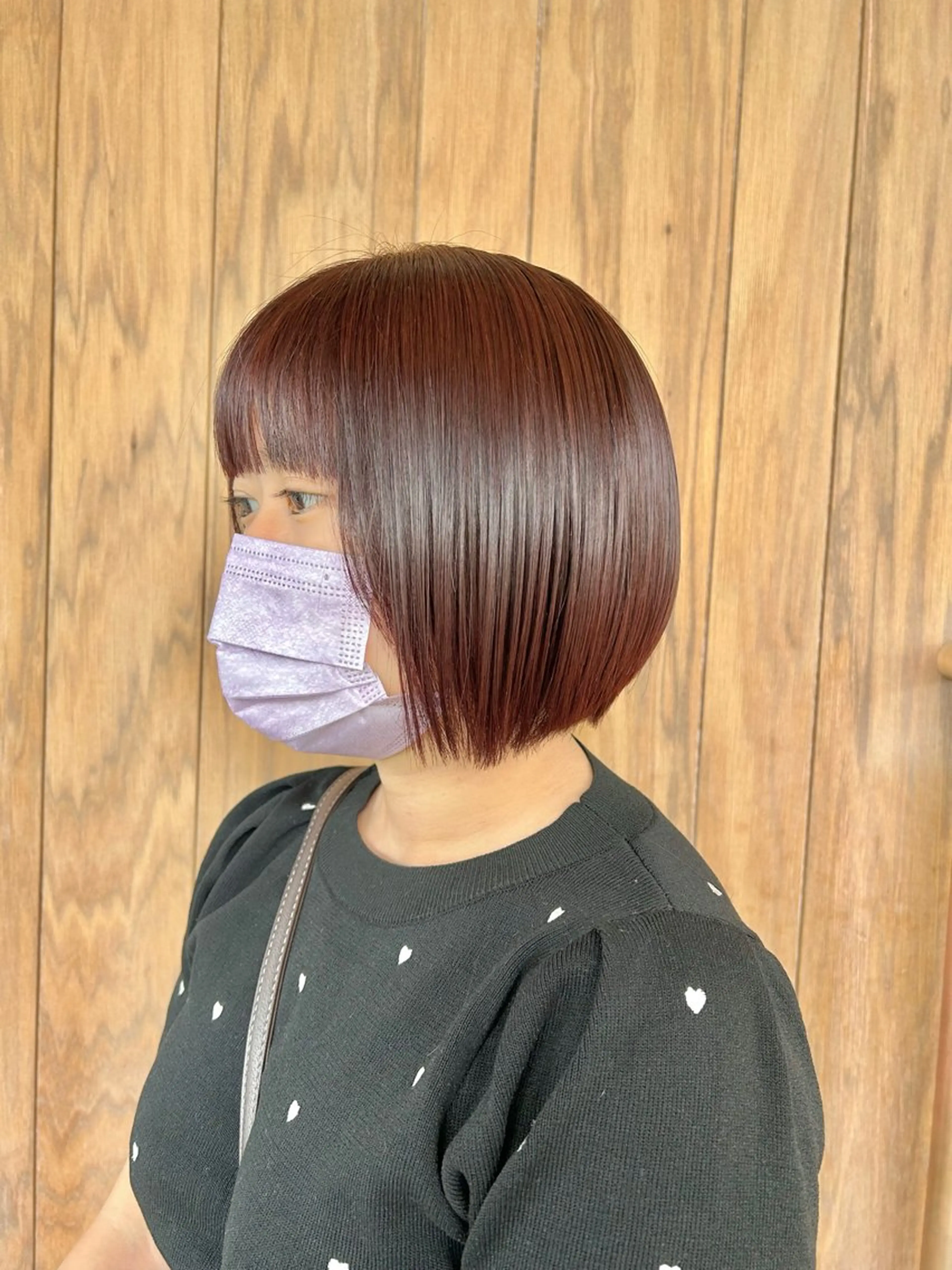 ショート カラー ボブ ufu所属・🫧KOWATA KASUMI🫧のヘアスタイル