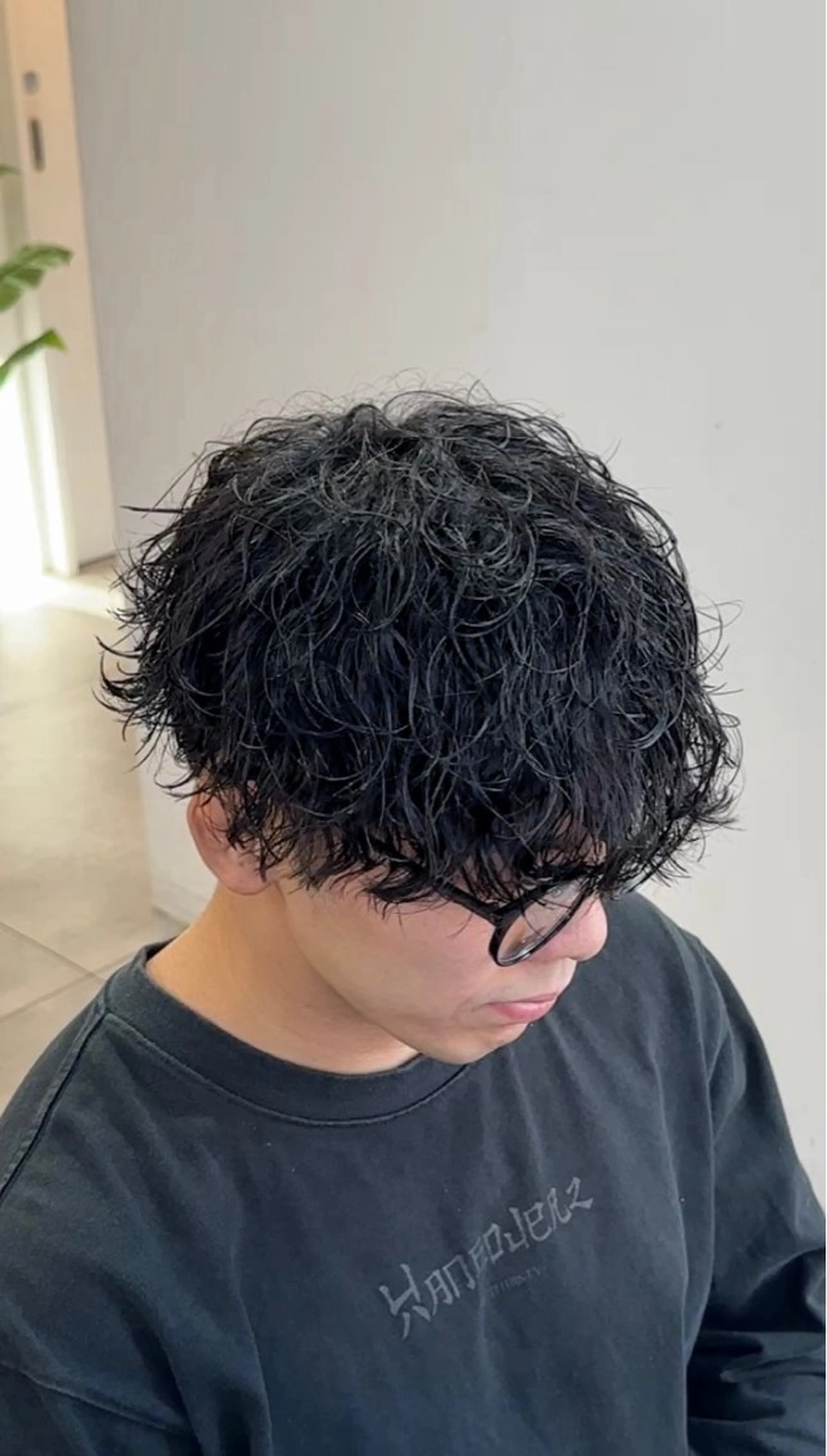 パーマ メンズ メンズパーマ 波巻きパーマ メンズパーマ/新宿/ サイカショウイチのヘアスタイル