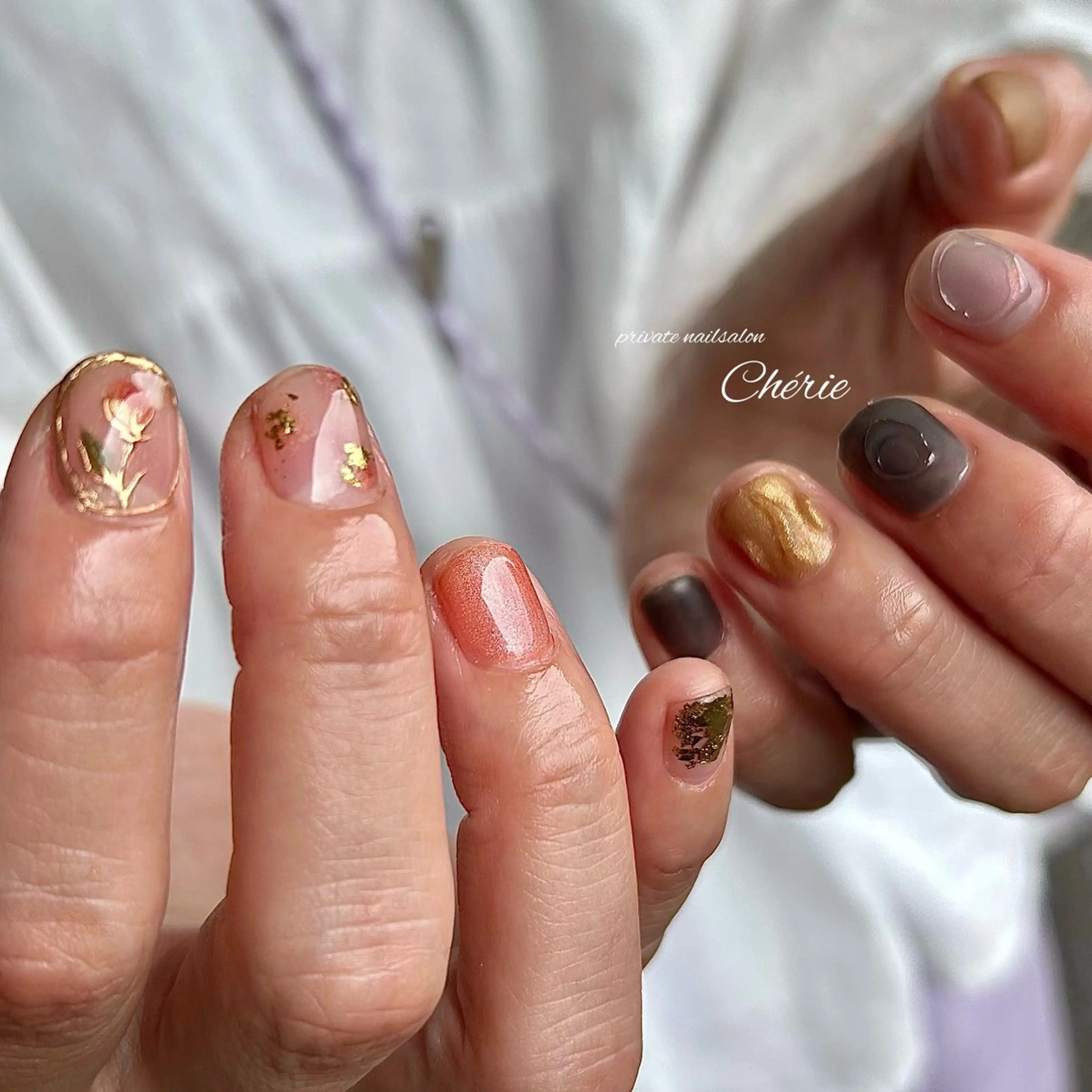 ネイル nailsalon Chérie by Raika所属・nailsalon Chérieのネイルデザイン