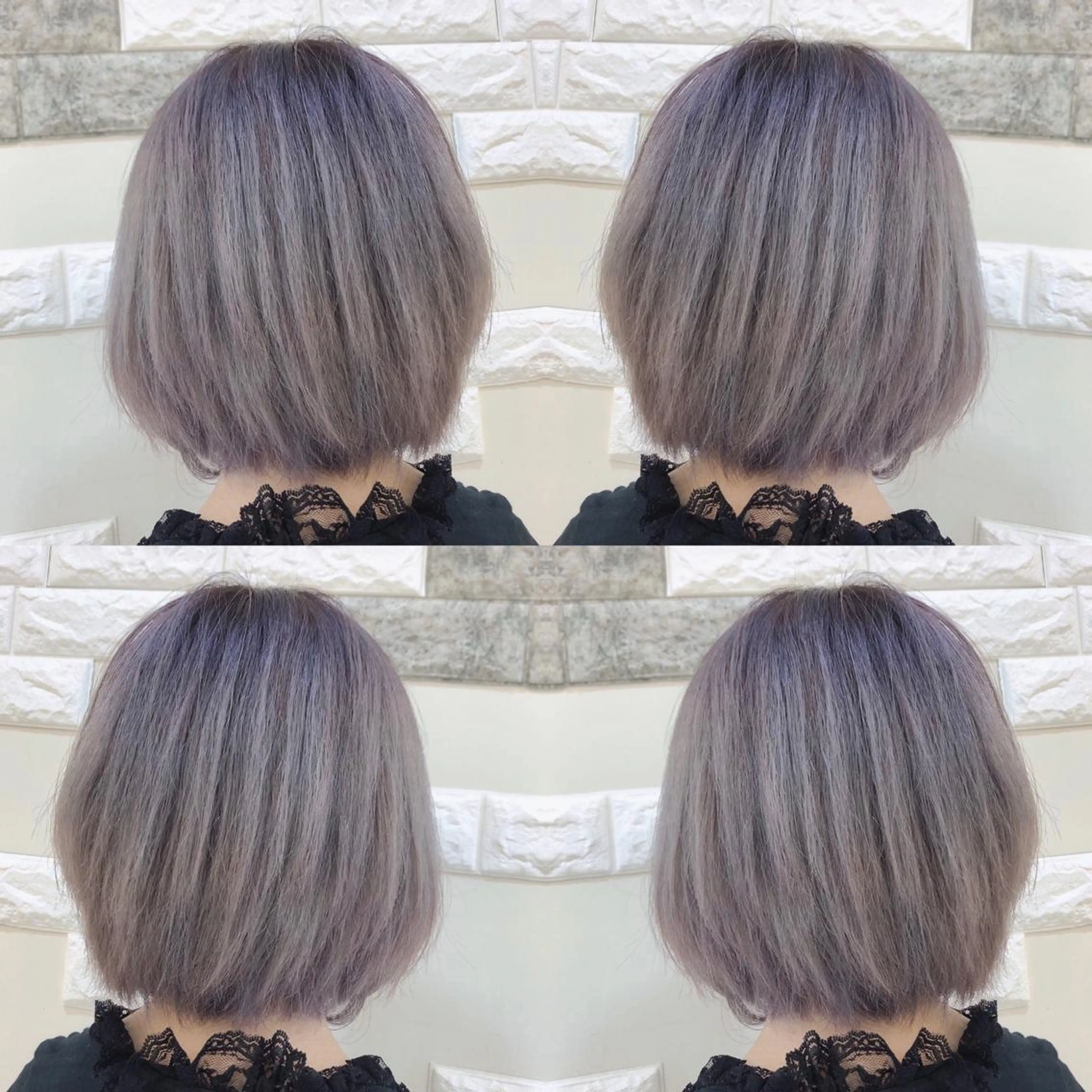 ショート カラー ブリーチ これた🧸ヘアメ職人 ♡髪質改善♡カラーのヘアスタイル