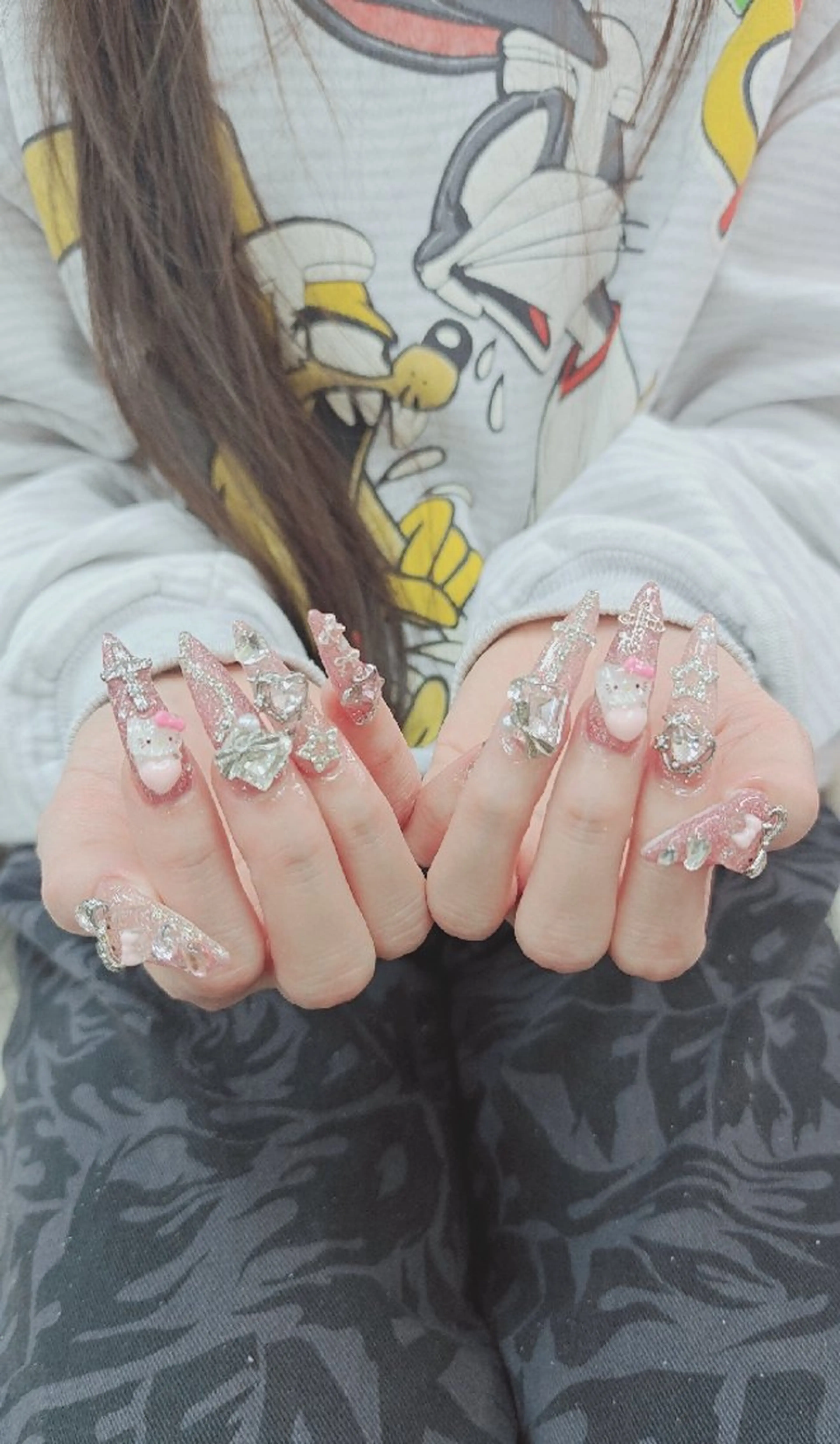 ネイル べっ甲ネイル チークネイル フレンチネイル 韓国ネイル ニュアンスネイル ハンドネイル ♡Sherry  Nail♡のネイルデザイン