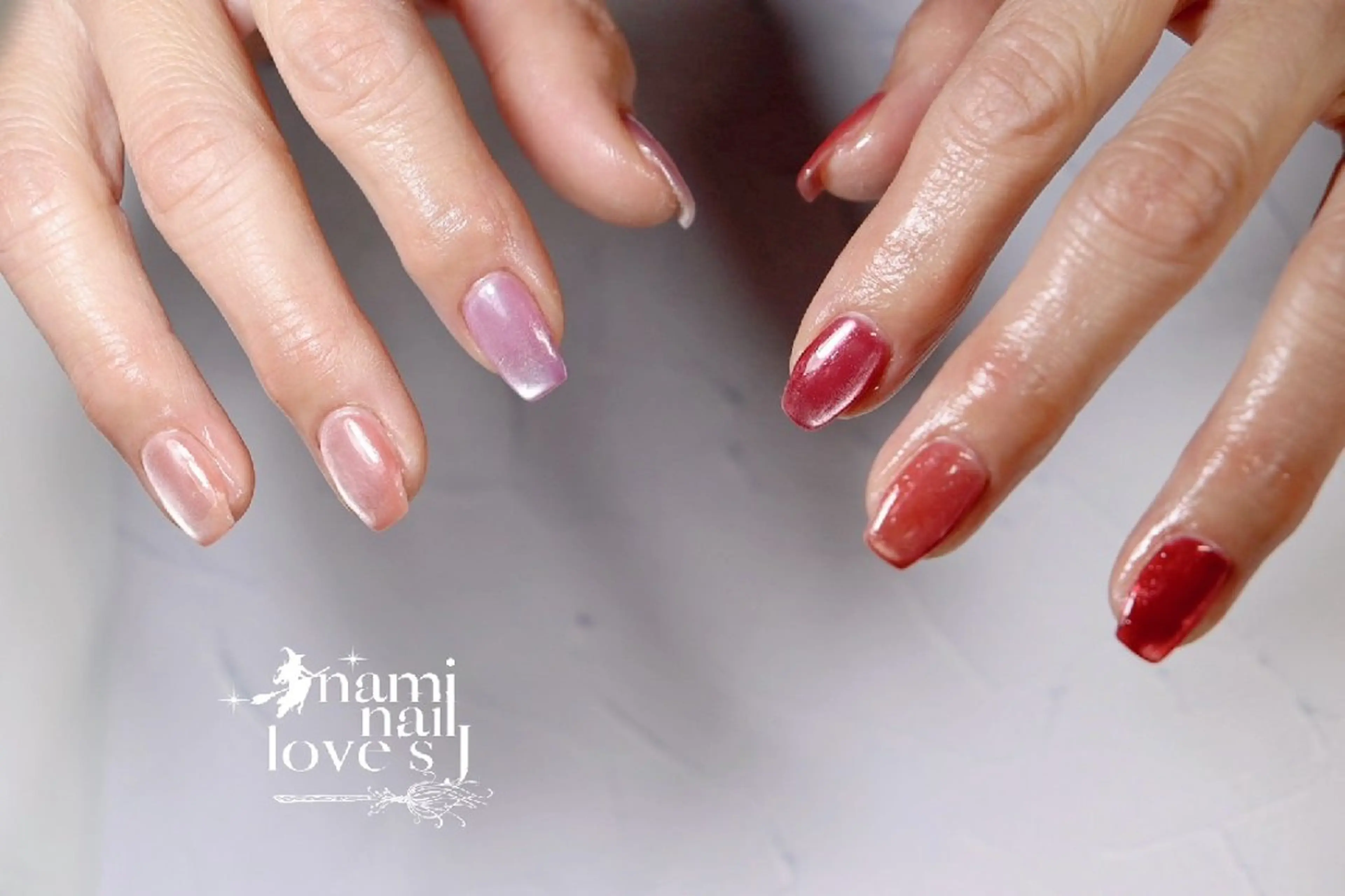 【特別価格✨技術向上メニュー】ハイブリッドスカルプ　ワンカラー　+ワンポイントの写真