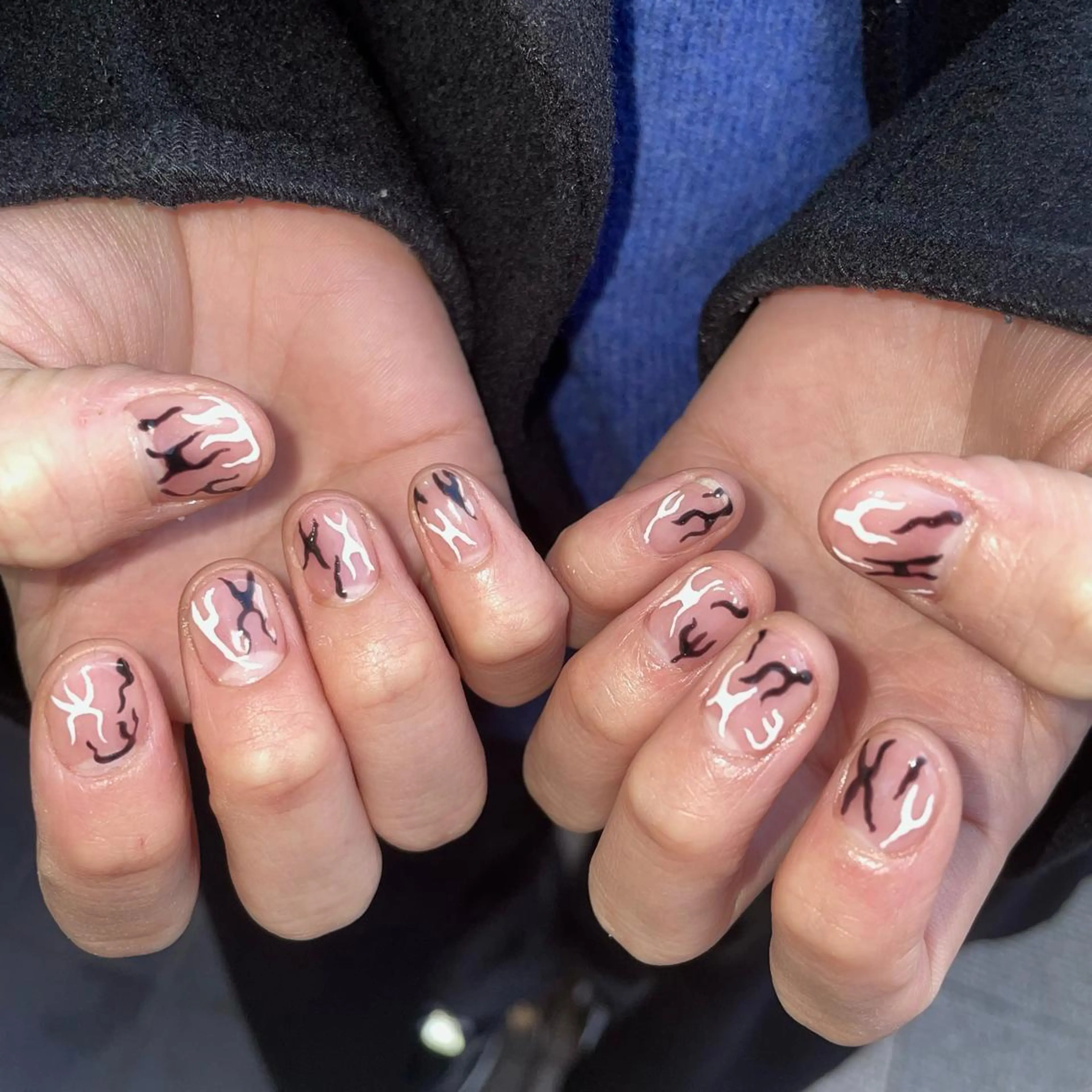 ネイル メンズネイル 【 ﾈｲﾘｽﾄ&ｱｲ ﾘｽﾄ】キヨカのネイルデザイン