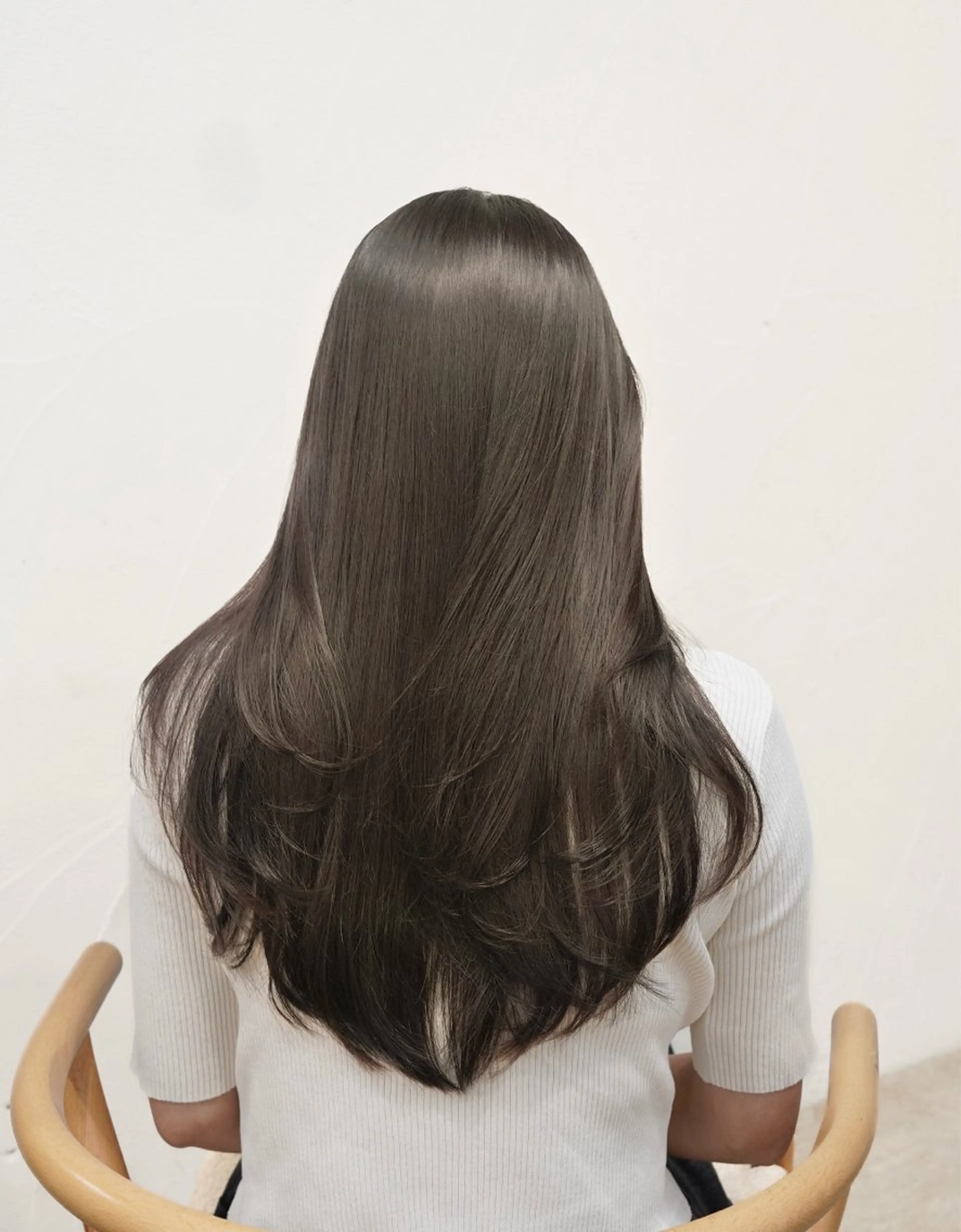 ロング 🪞透けヘア髪質改善 艶ベージュ/nagiのヘアスタイル