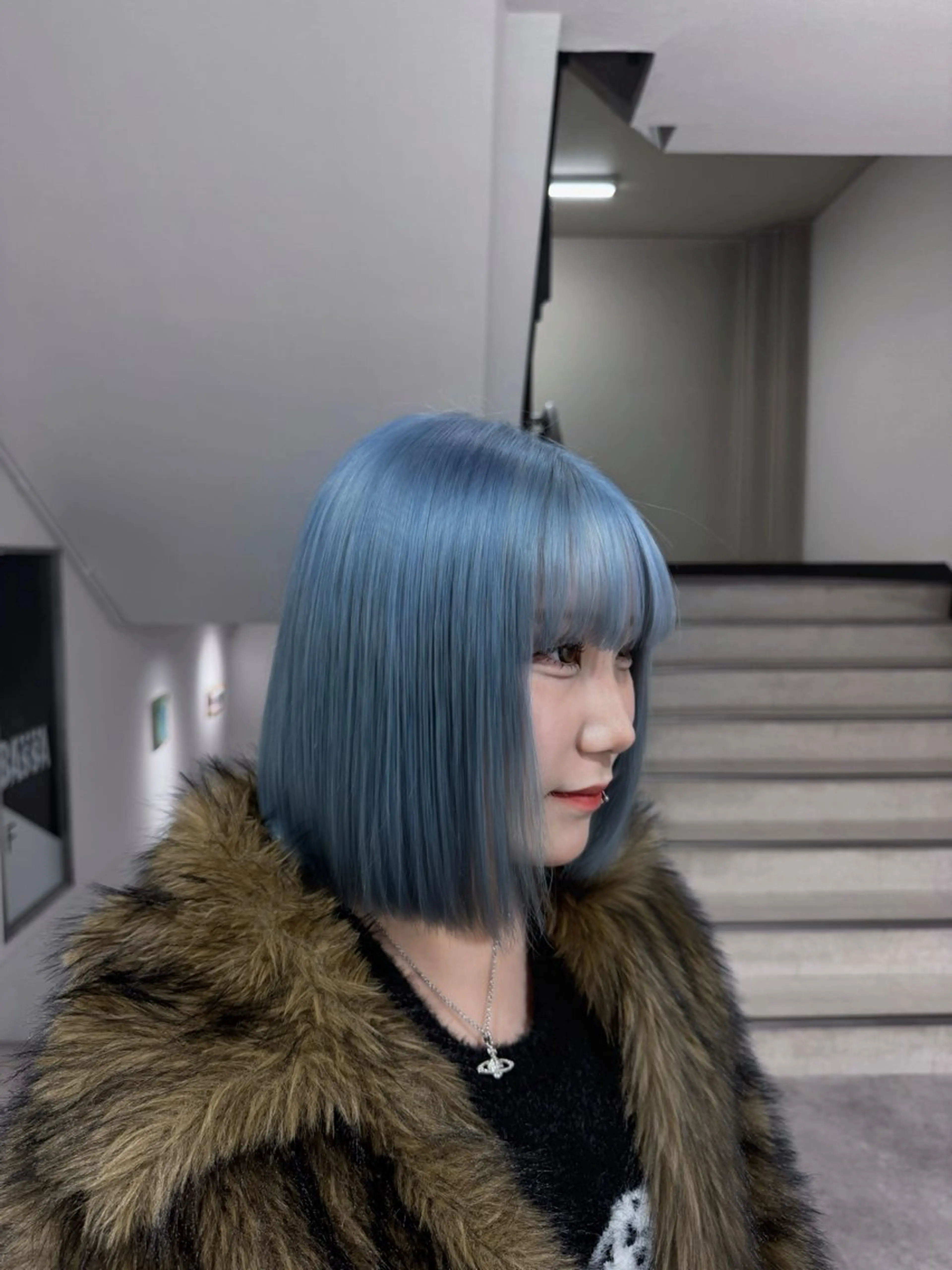 ミディアム カラー ヘアカラー 🦋艶髪ハイトーン / Mio🦋のヘアスタイル