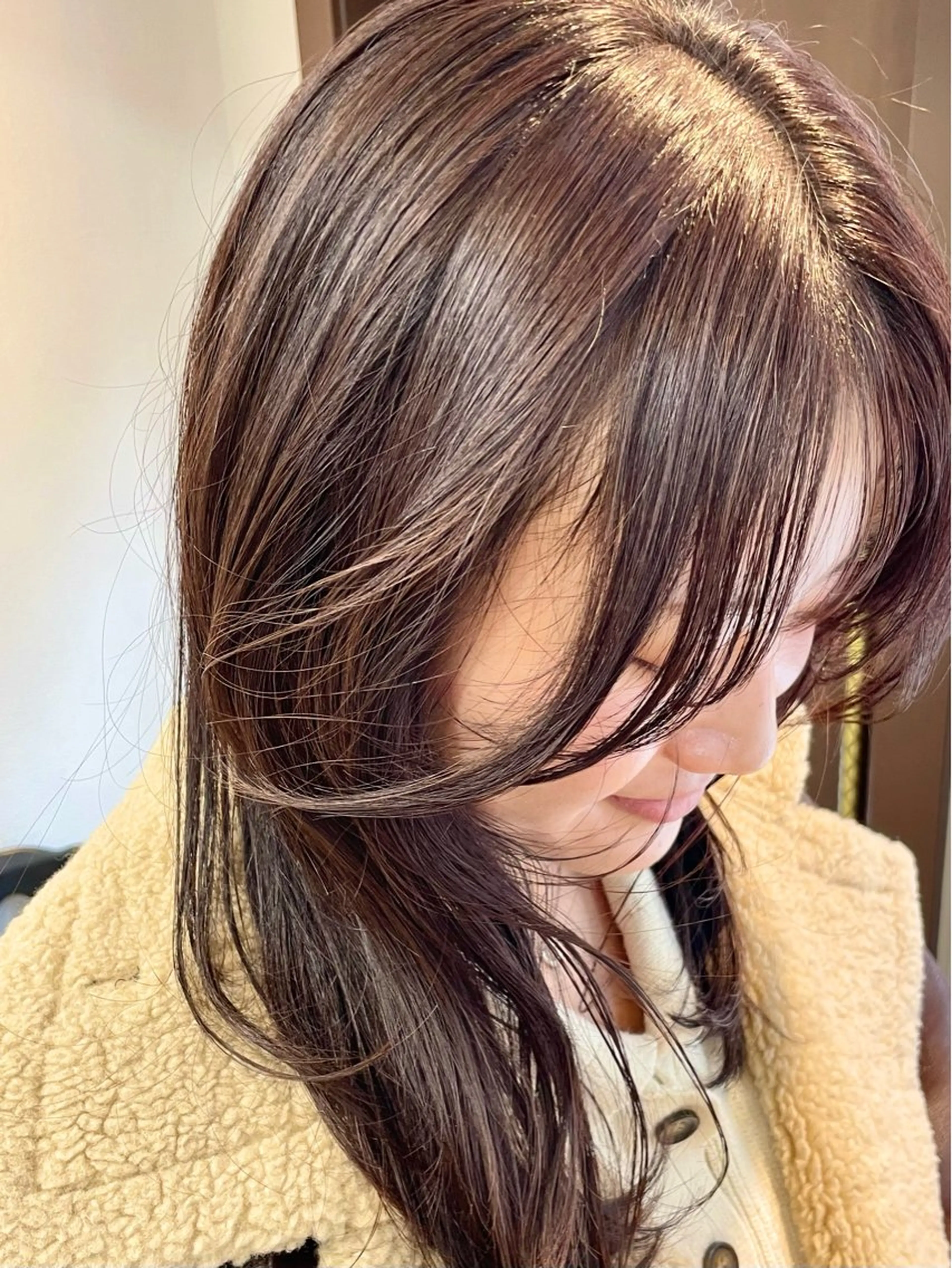 ロング カラー 🌼似合わせカット 🌼おぎの みき🌼のヘアスタイル