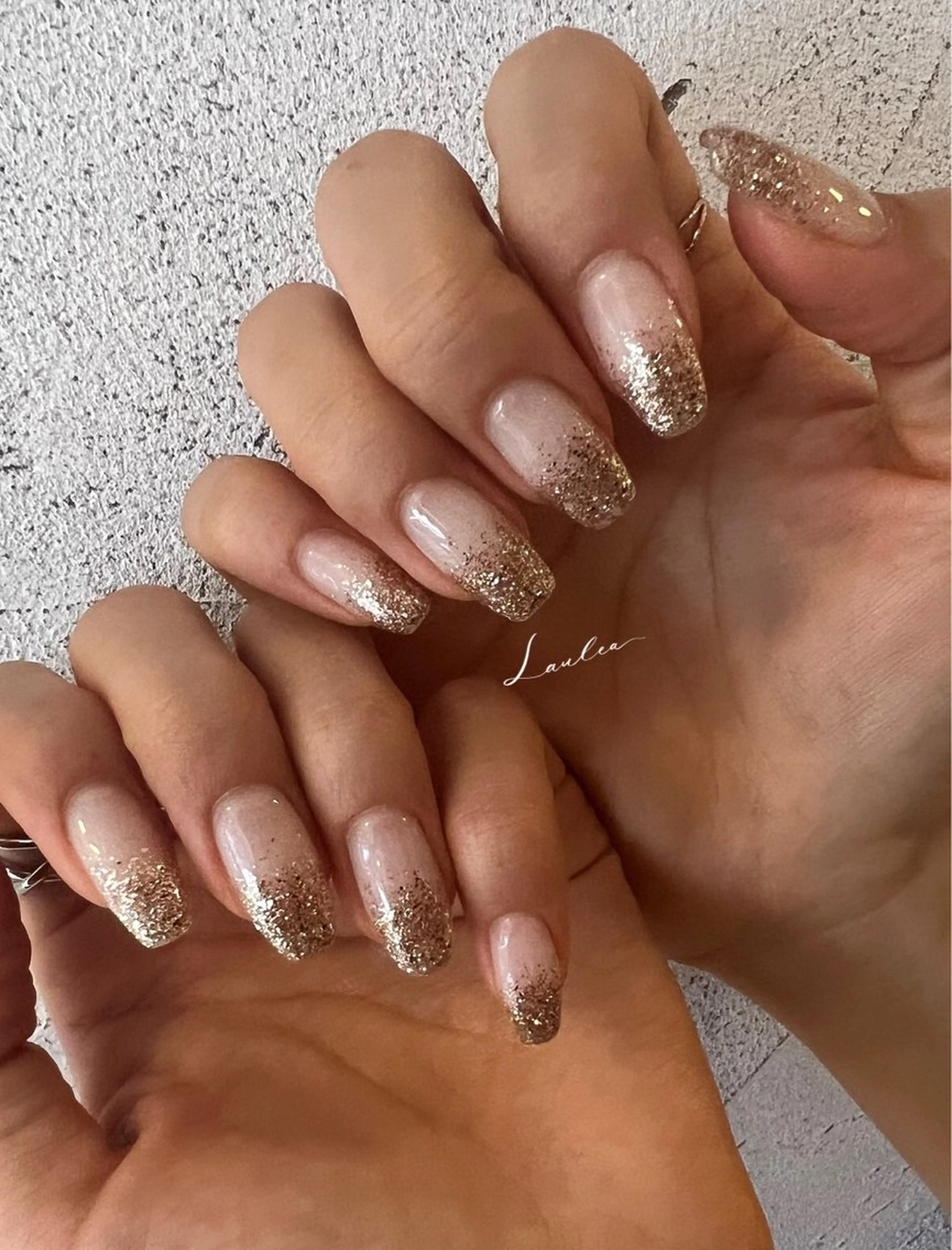 ネイル フットネイル 韓国ネイル ハンドネイル nail salon Lauleaのネイルデザイン