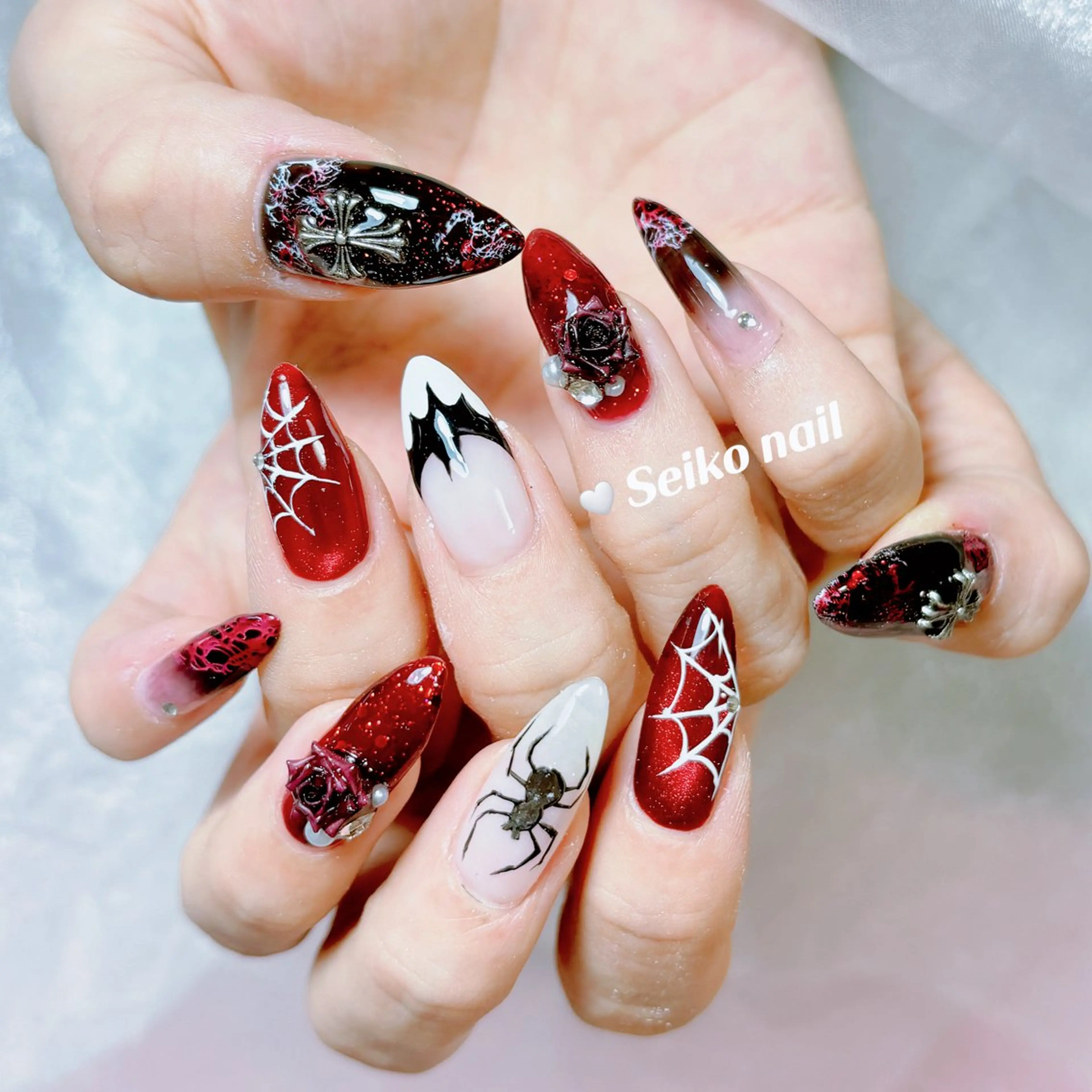 ネイル 韓国ネイル ハンドネイル Seiko nail所属・seiko nail Nanami（渋谷）のネイルデザイン