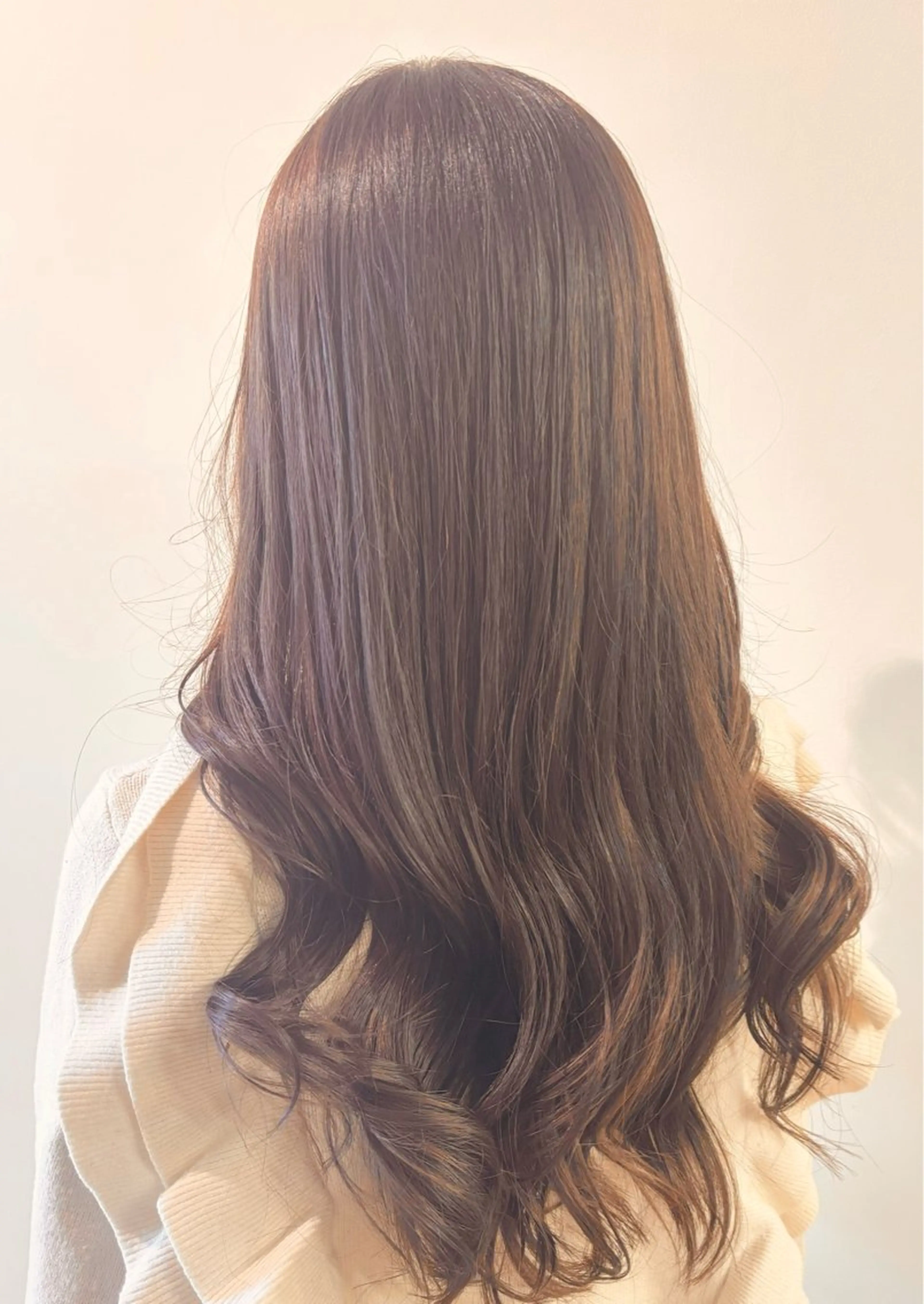 ロング カラー 古川 琴美のヘアスタイル