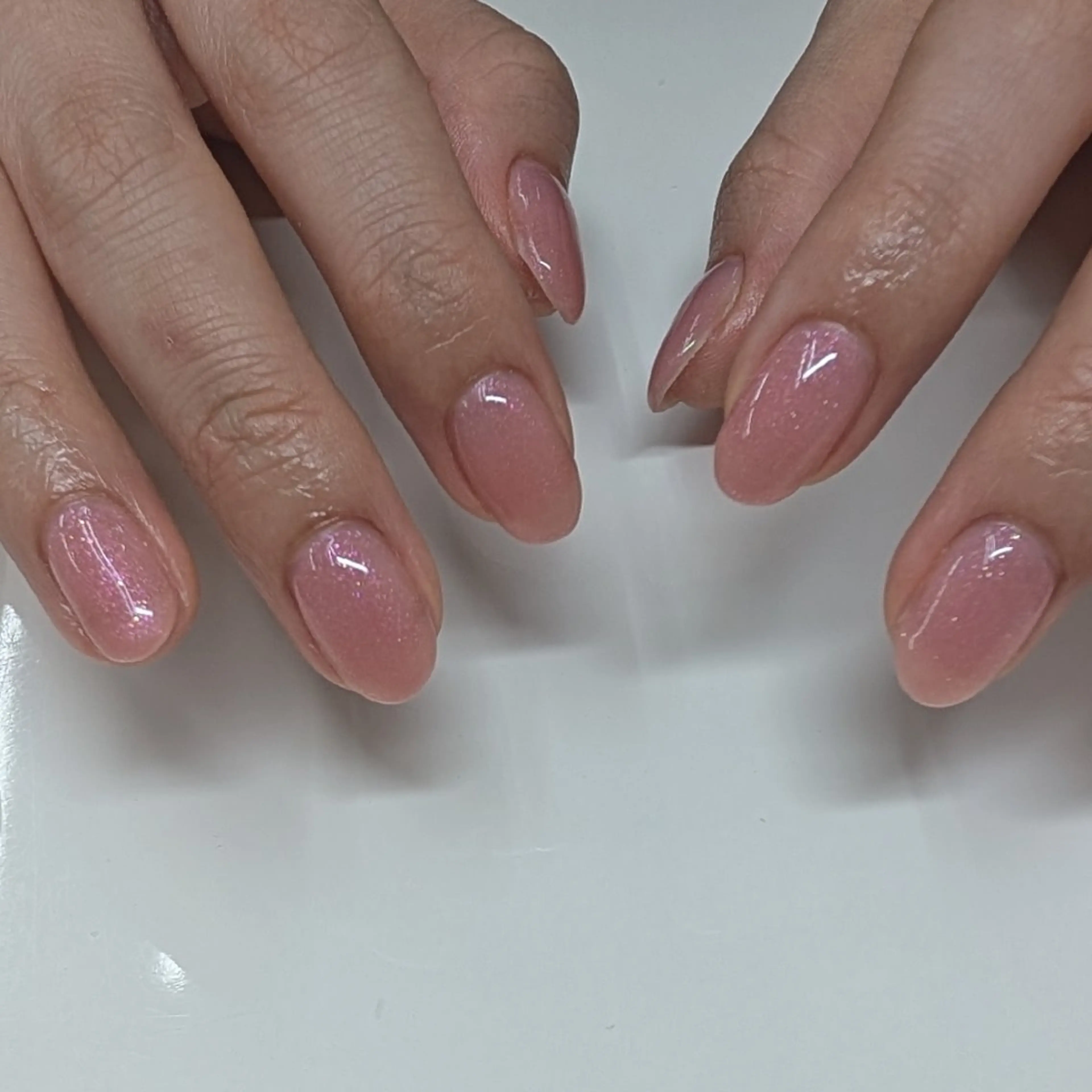 ネイル ピンク ハンドネイル ネイルサロン Amie　〜アミ〜所属・Satou .Cのネイルデザイン