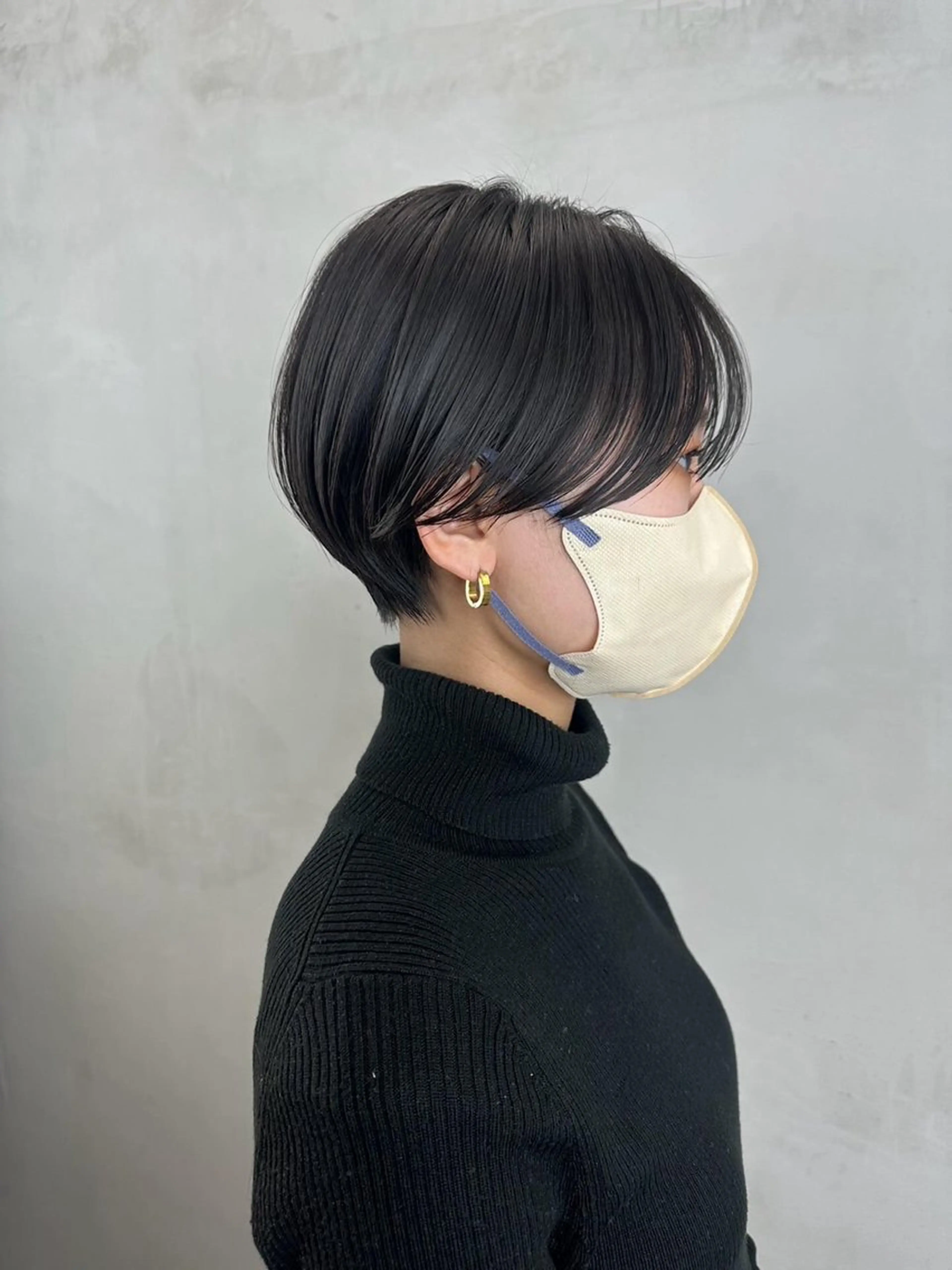 ショート 銀座/韓国/ワンホン 🤍艶髪🖤nahoのヘアスタイル