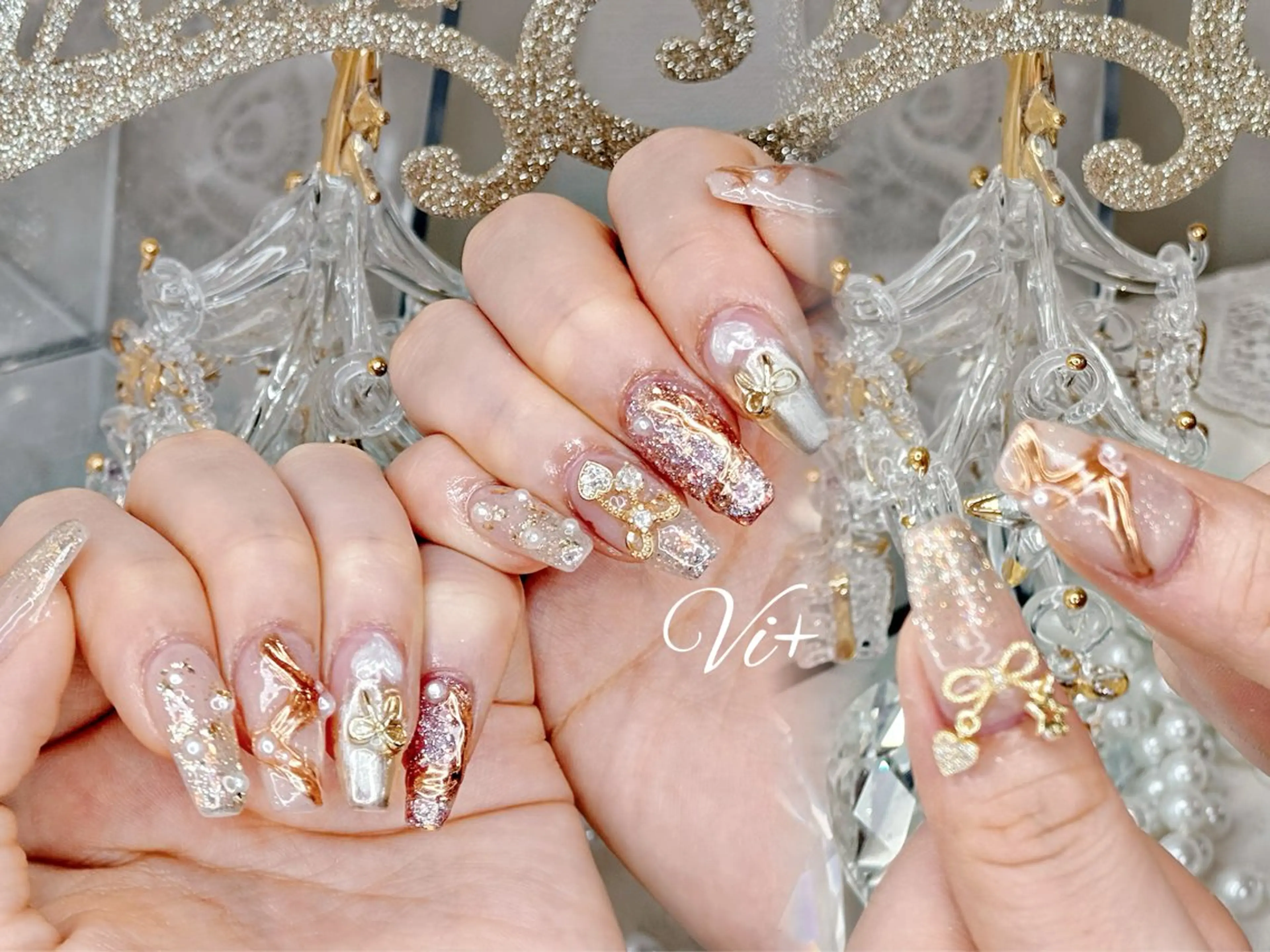 ネイル ハンドネイル ✨Nailsalon Vi+✨のネイルデザイン