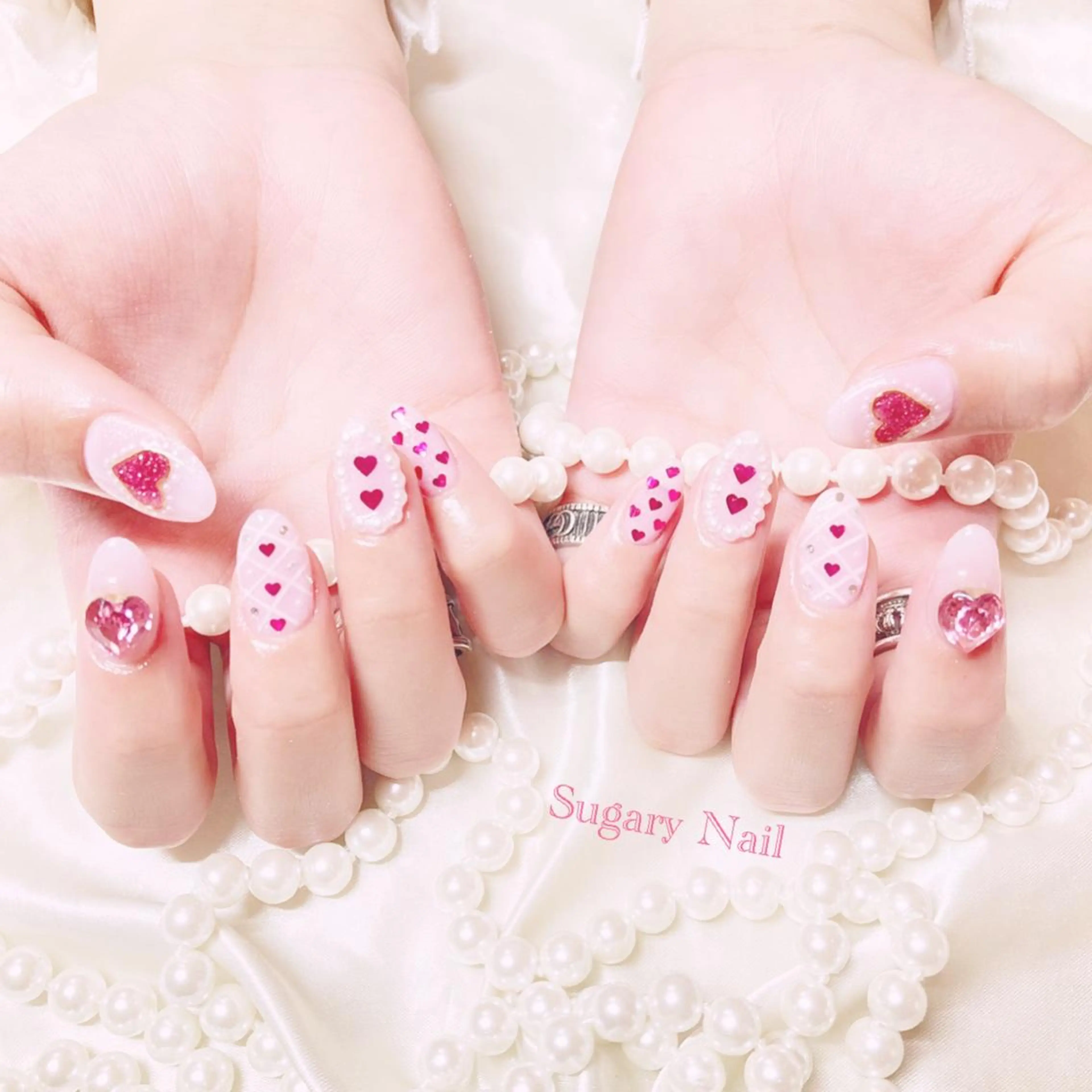 ネイル ハンドネイル SugaryNail Rinaのネイルデザイン