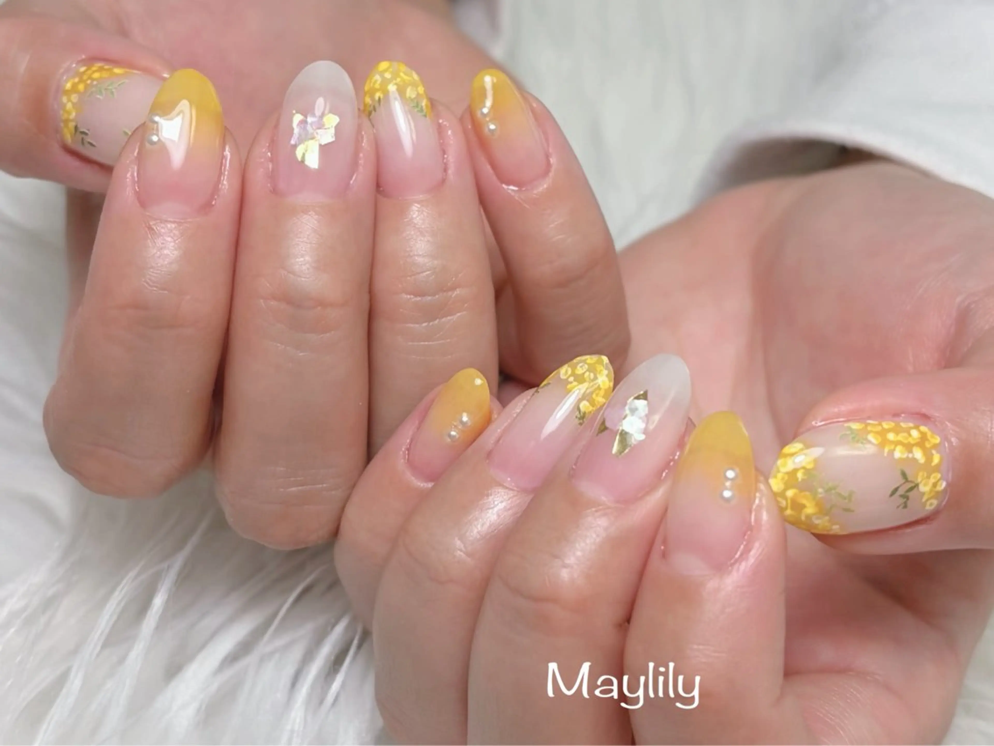 ネイル ハンドネイル Nail care salon Maylily所属・Nail salon Maylilyのネイルデザイン
