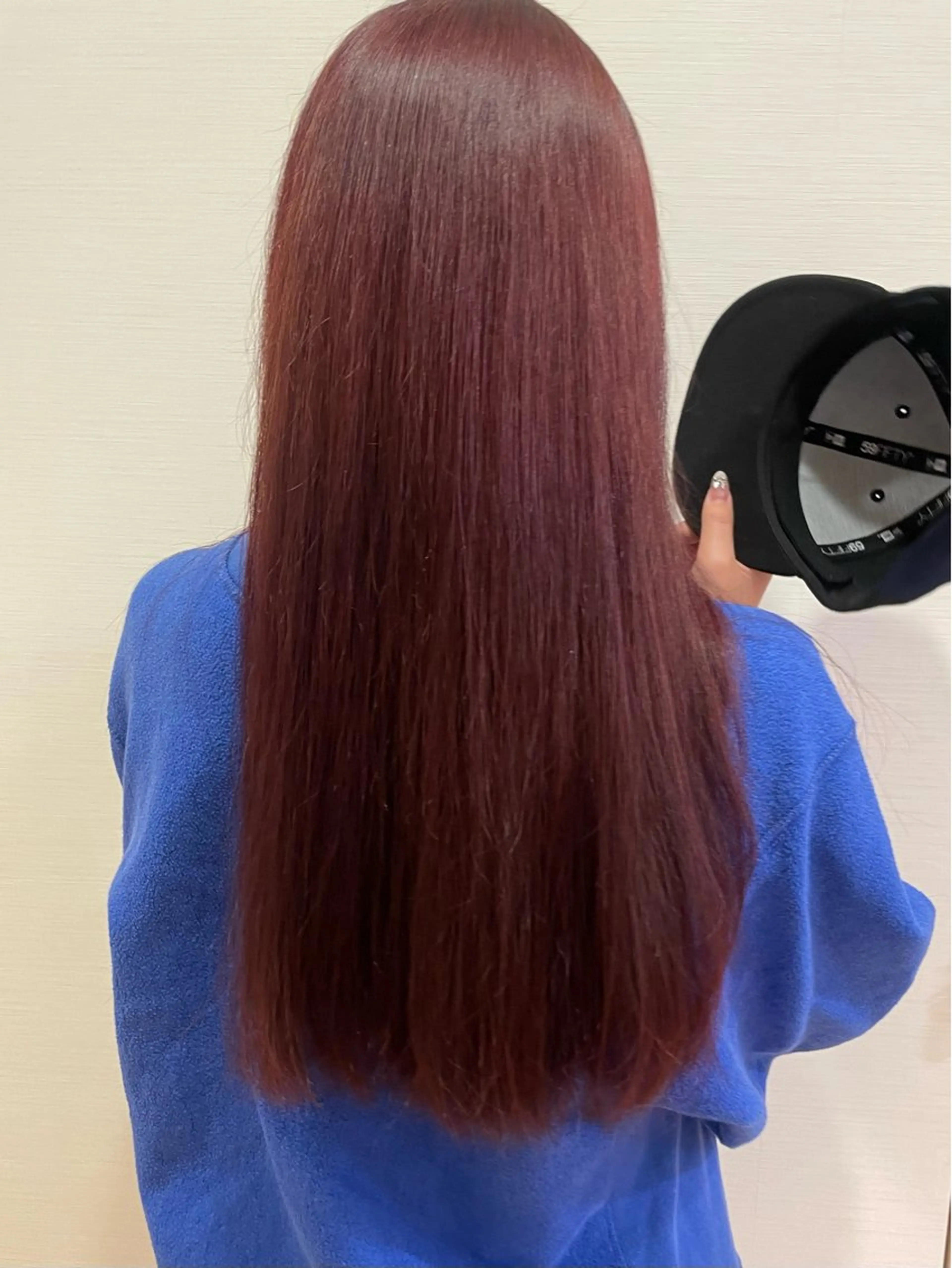 ロング カット ヘアカラー 💿 kanna💿のヘアスタイル