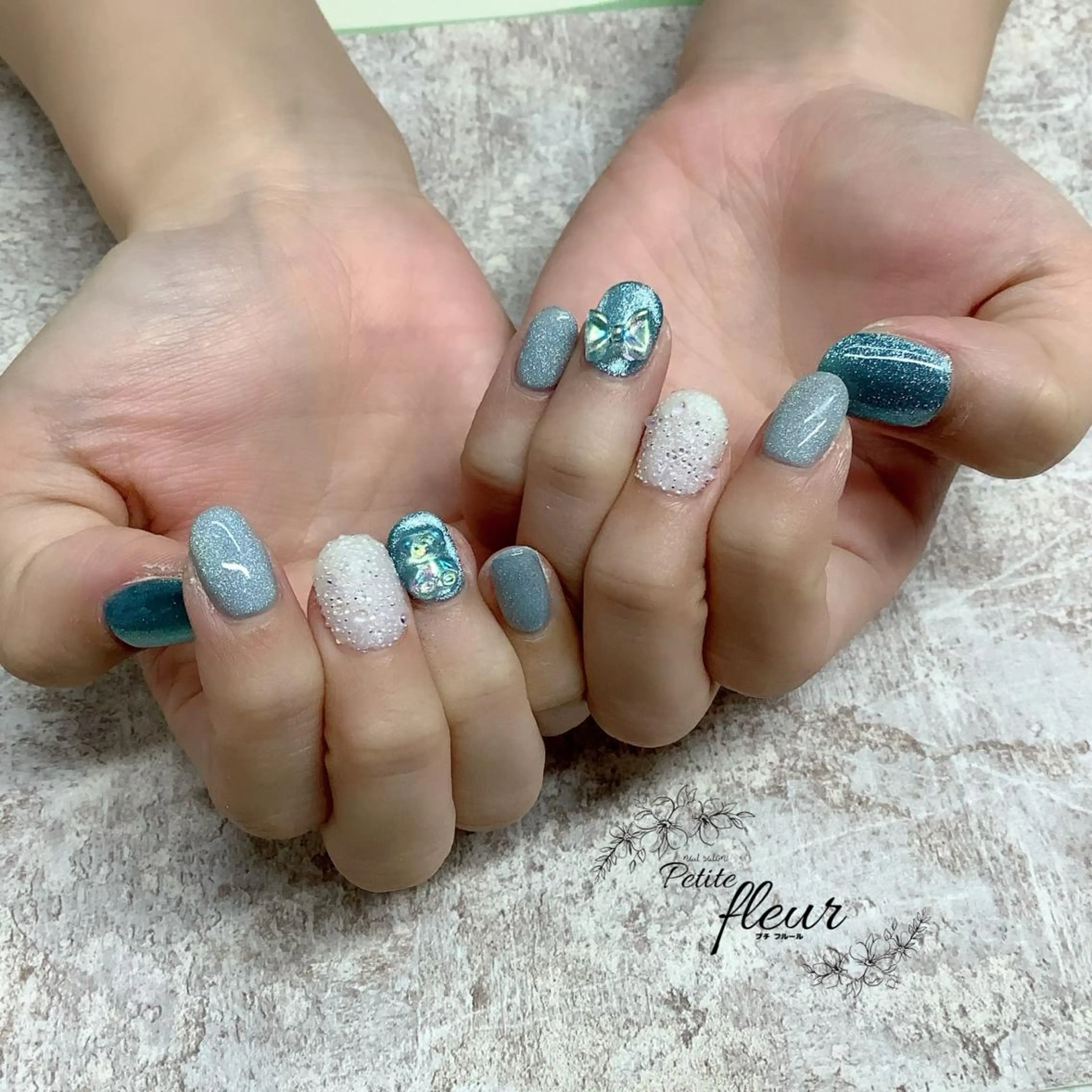 ネイル ❁⃘*。Petite fleur❁⃘*りさのネイルデザイン