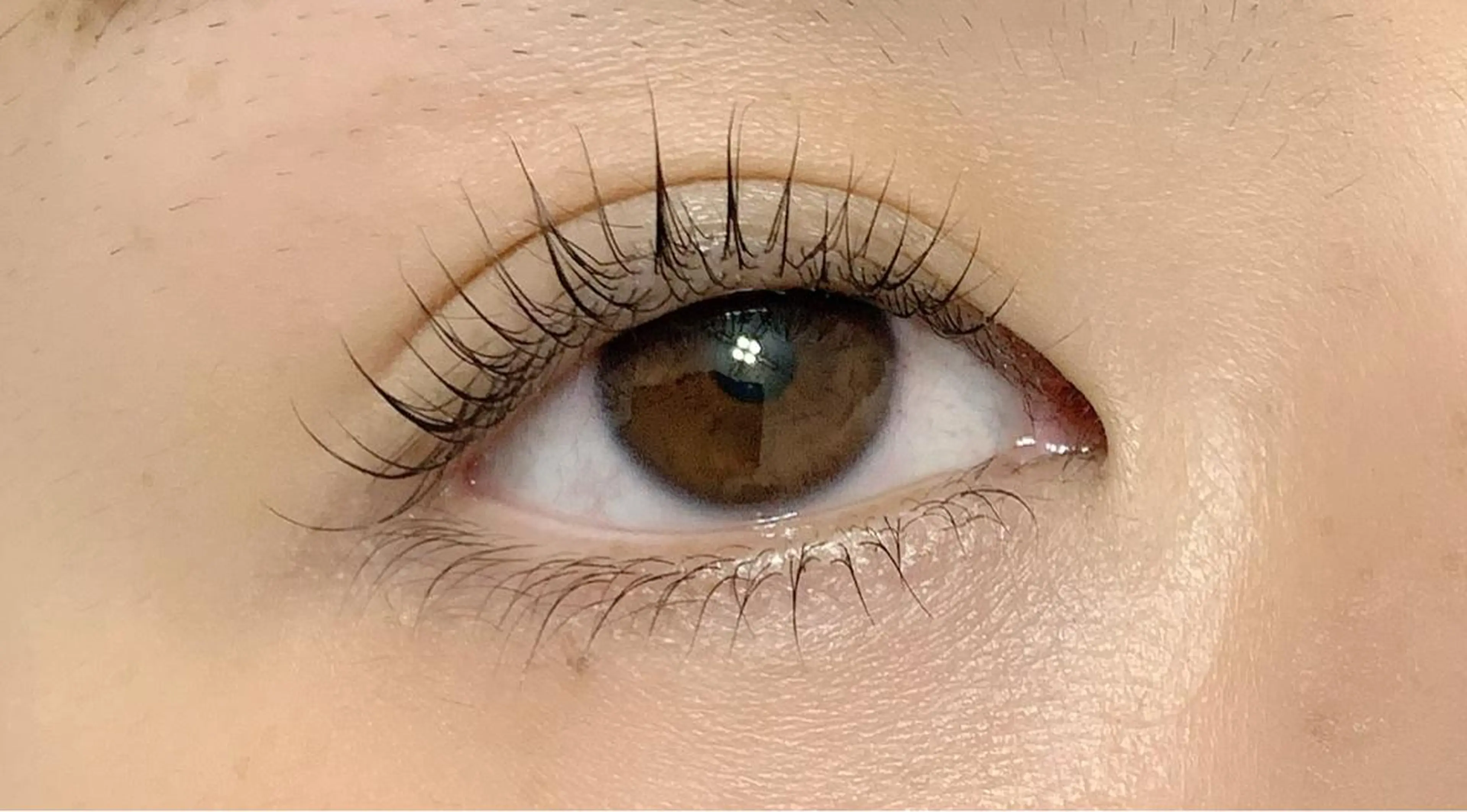 下まつ毛パーマの写真