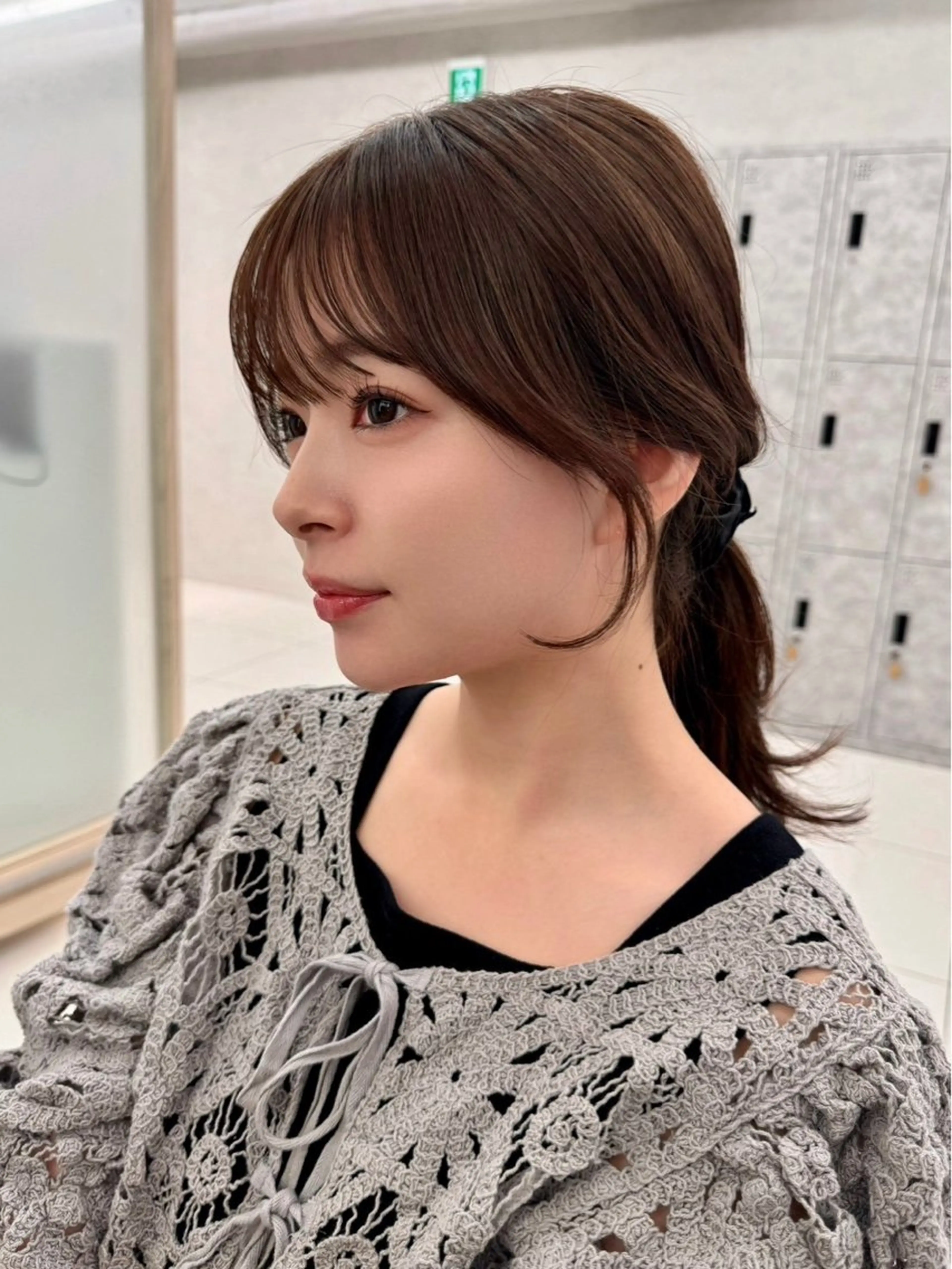 セミロング カラー ✨艶髪✨ 可西 凜々子のヘアスタイル