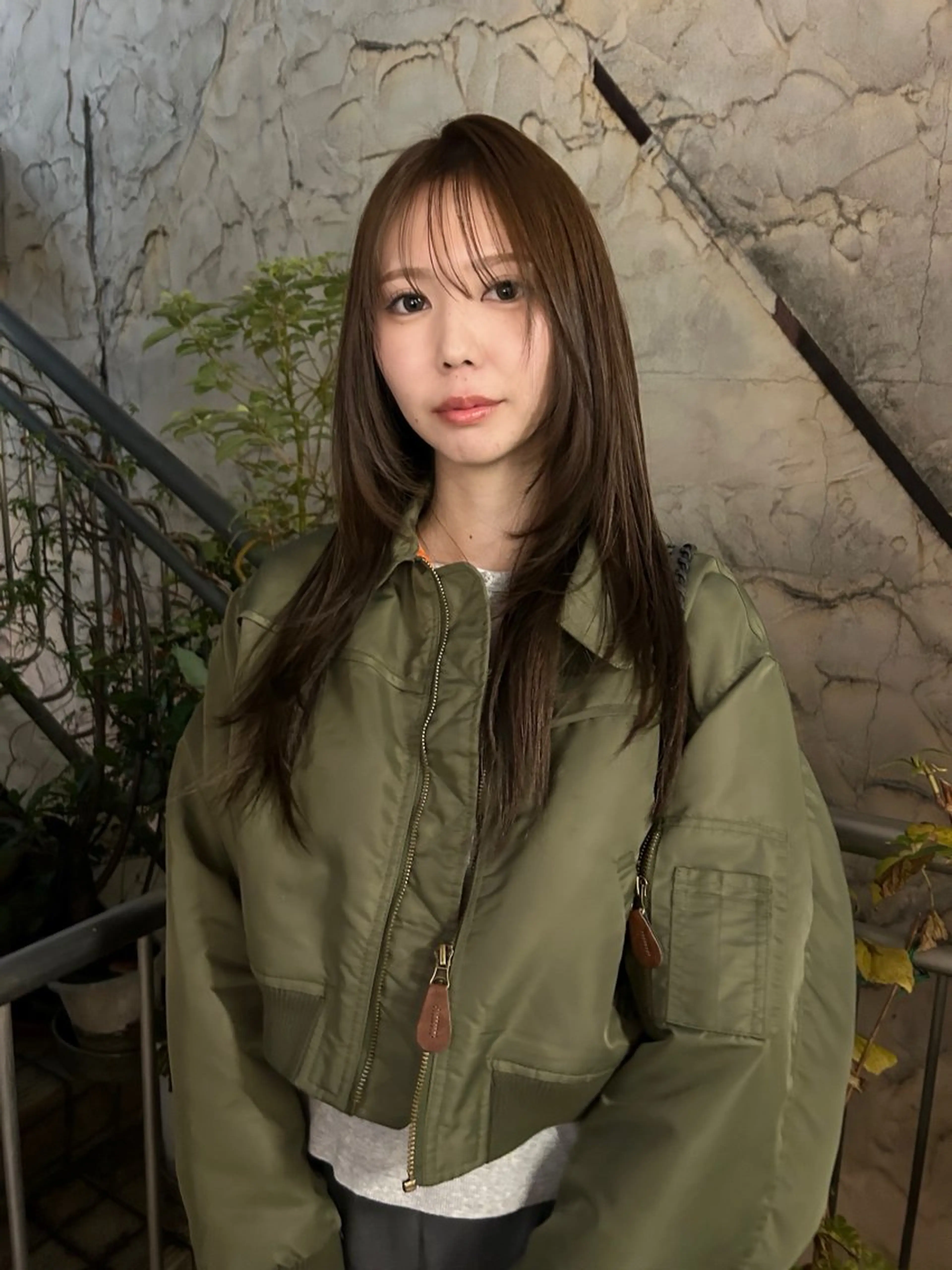 ワンカラー+外部補修型トリートメントの写真