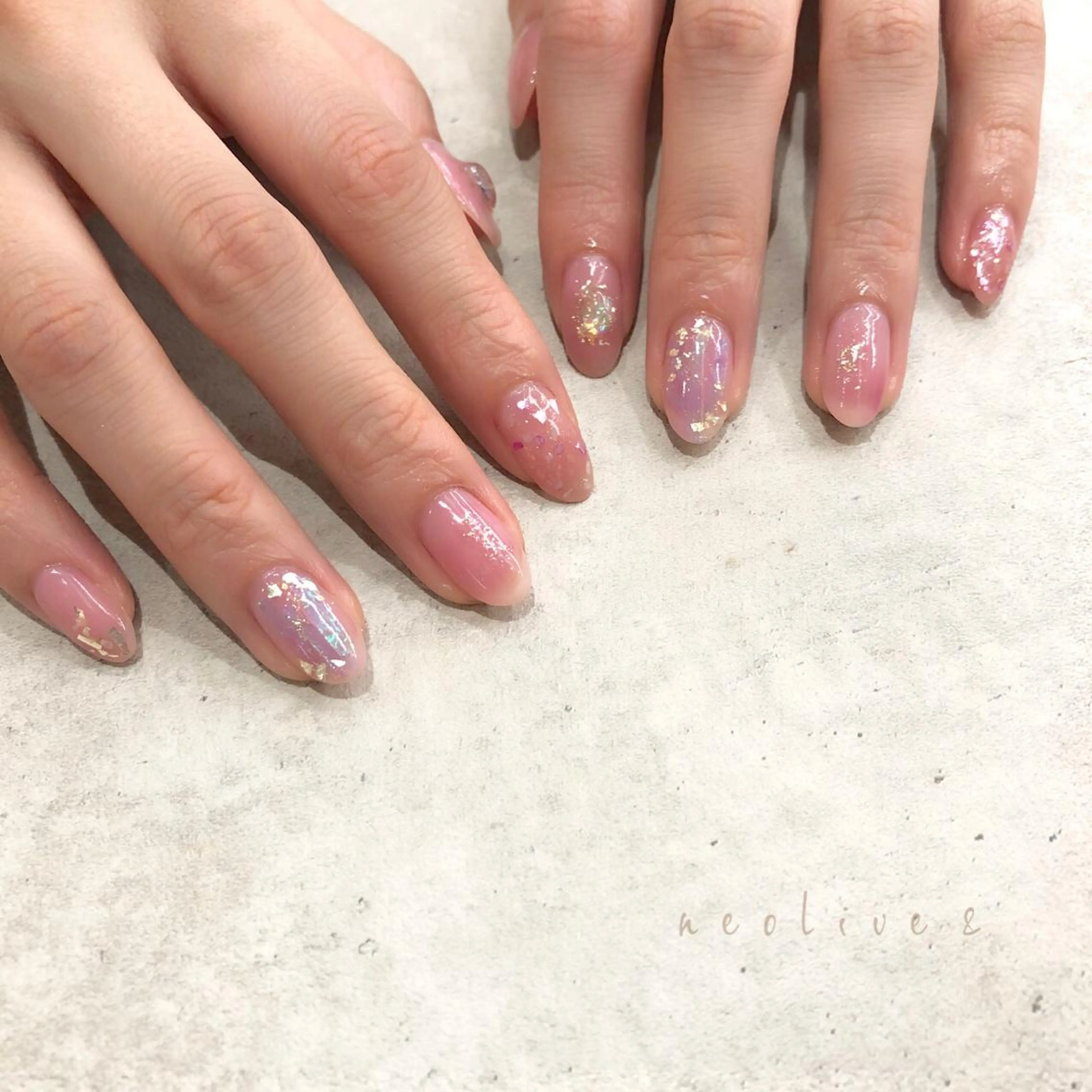 ネイル ハンドネイル Yuriko Omi パラジェル/渋谷のネイルデザイン