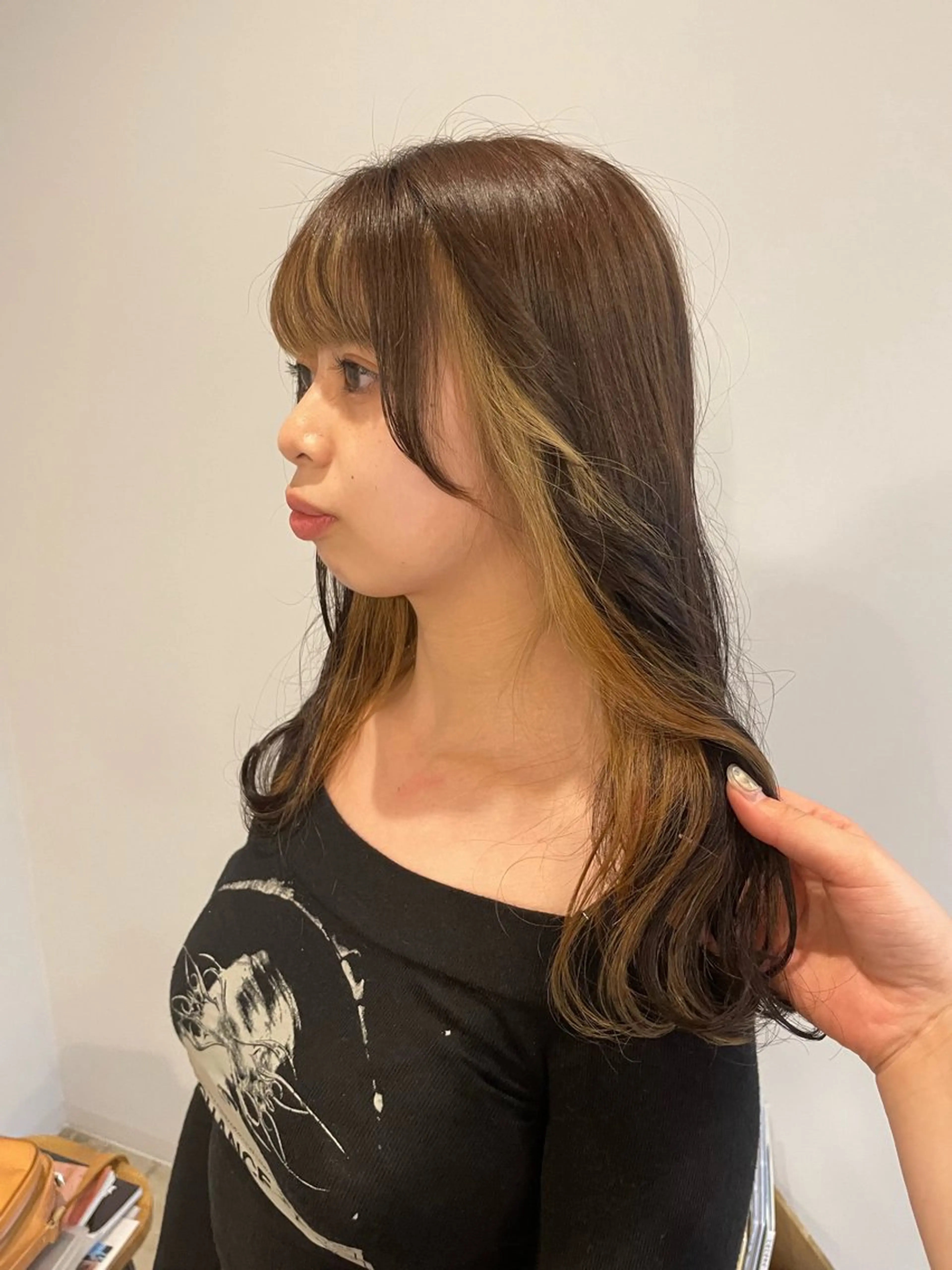 🧸カット+インナーカラー+トリートメント(ロング料金+1100〜)の写真